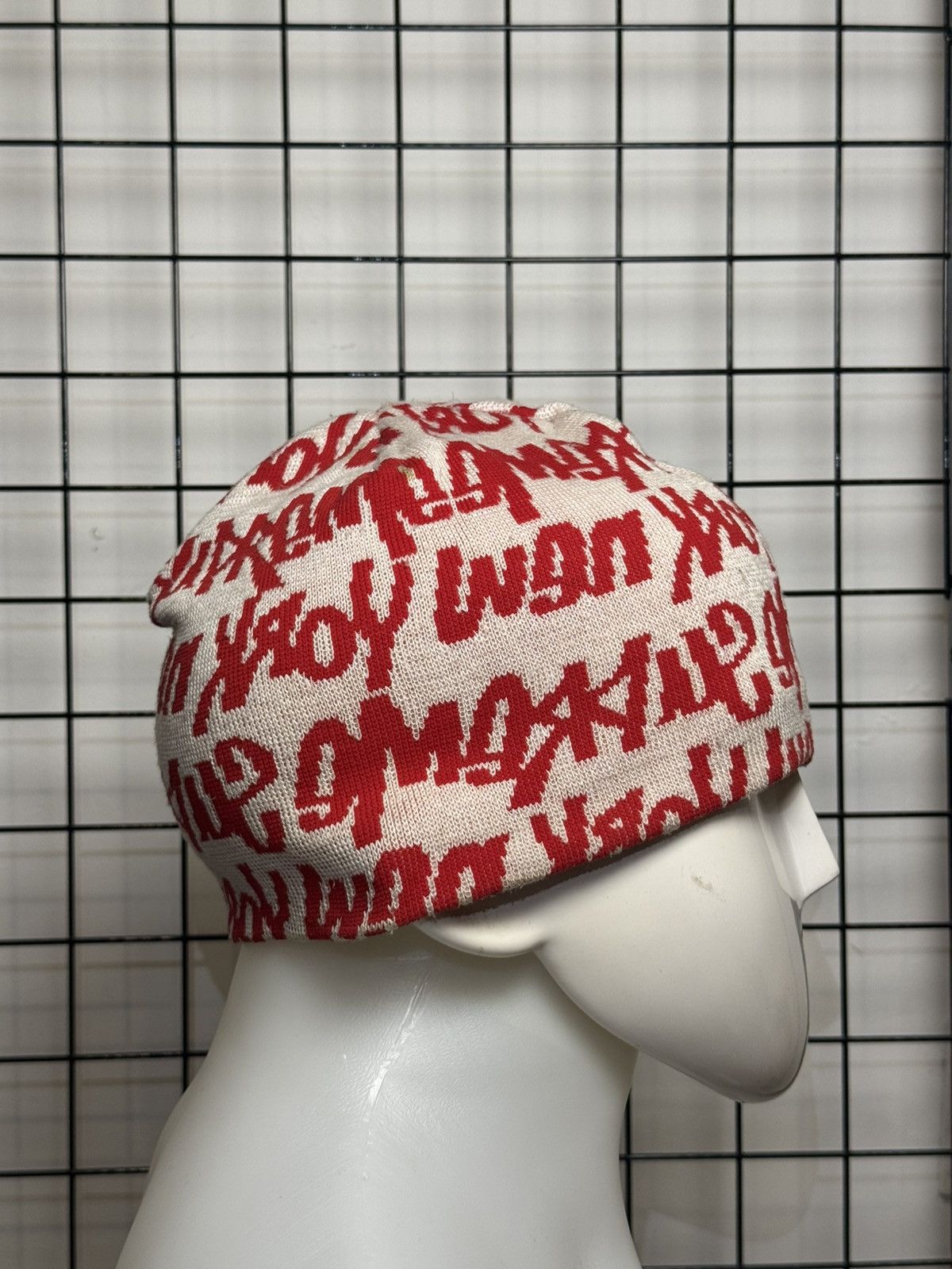 Supreme × Vintage Supreme Fat Tip Graffiti Beanie 2001 | Grailed