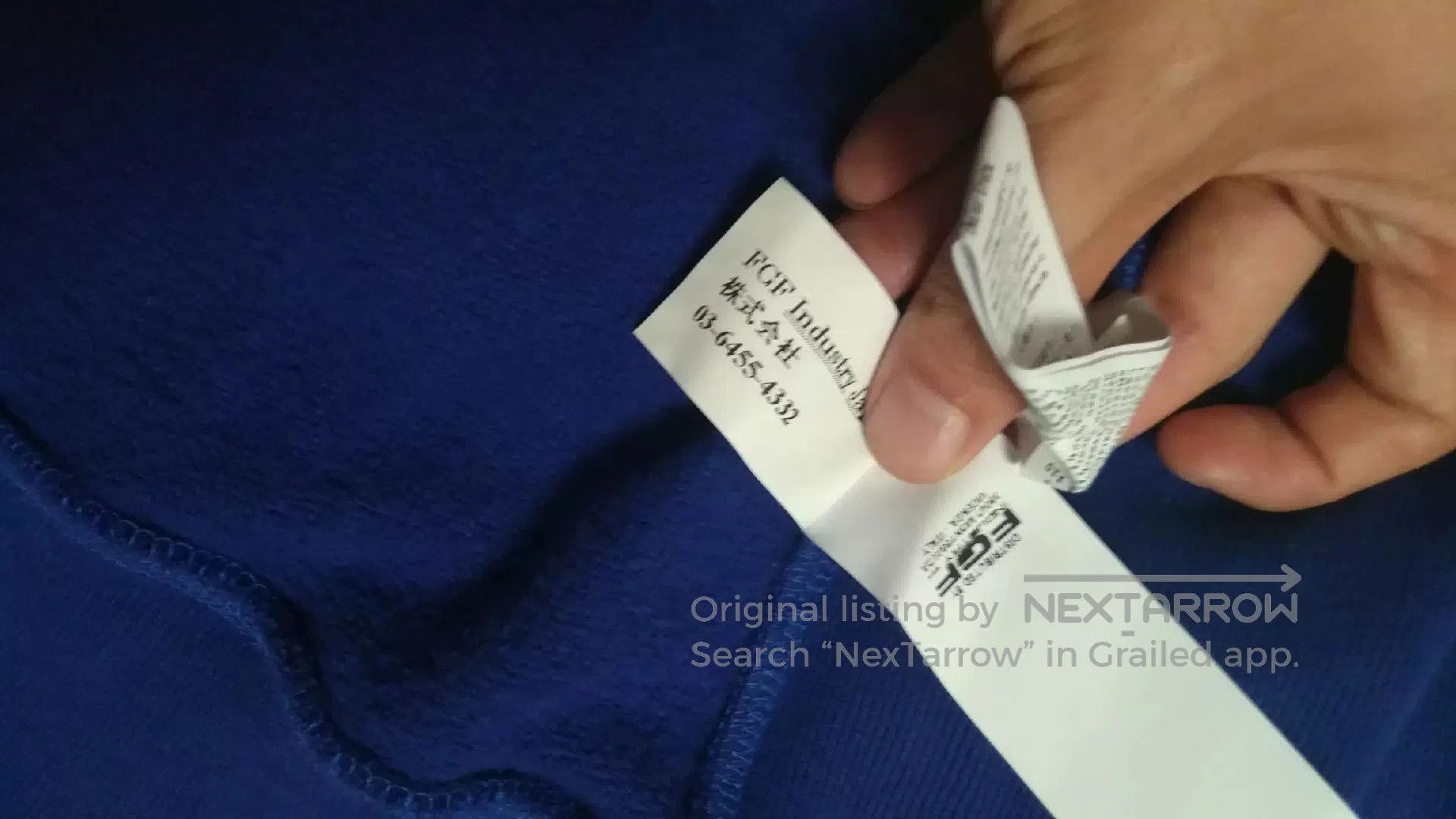 C.P. Company C.P. Company M Cotton Blue Hoodie. Size US M / EU 48-50 / 2 - 6 Thumbnail