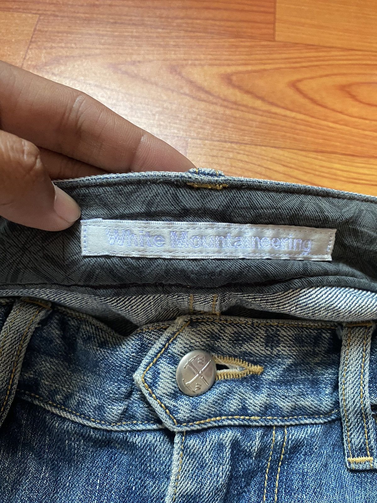 Japanese Brand × White Mountaineering Vintage White Mountaineering Selvedge Denim Size US 33 - 4 Thumbnail