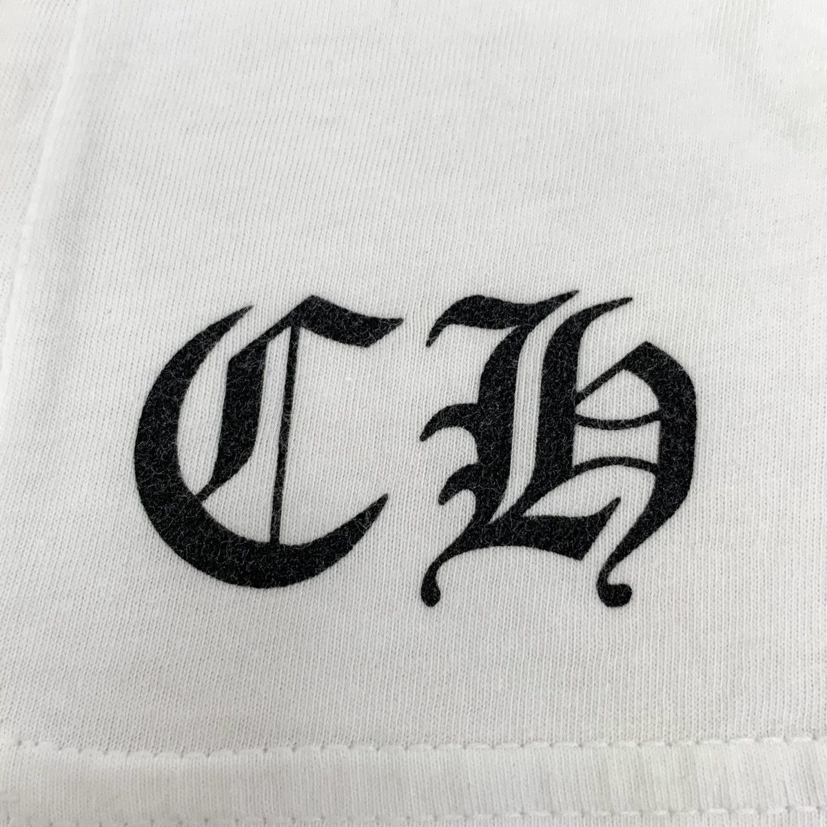 Chrome Hearts Chrome Hearts White Sanskrit Print Cotton T-Shirt Size M / US 6-8 / IT 42-44 - 5 Thumbnail