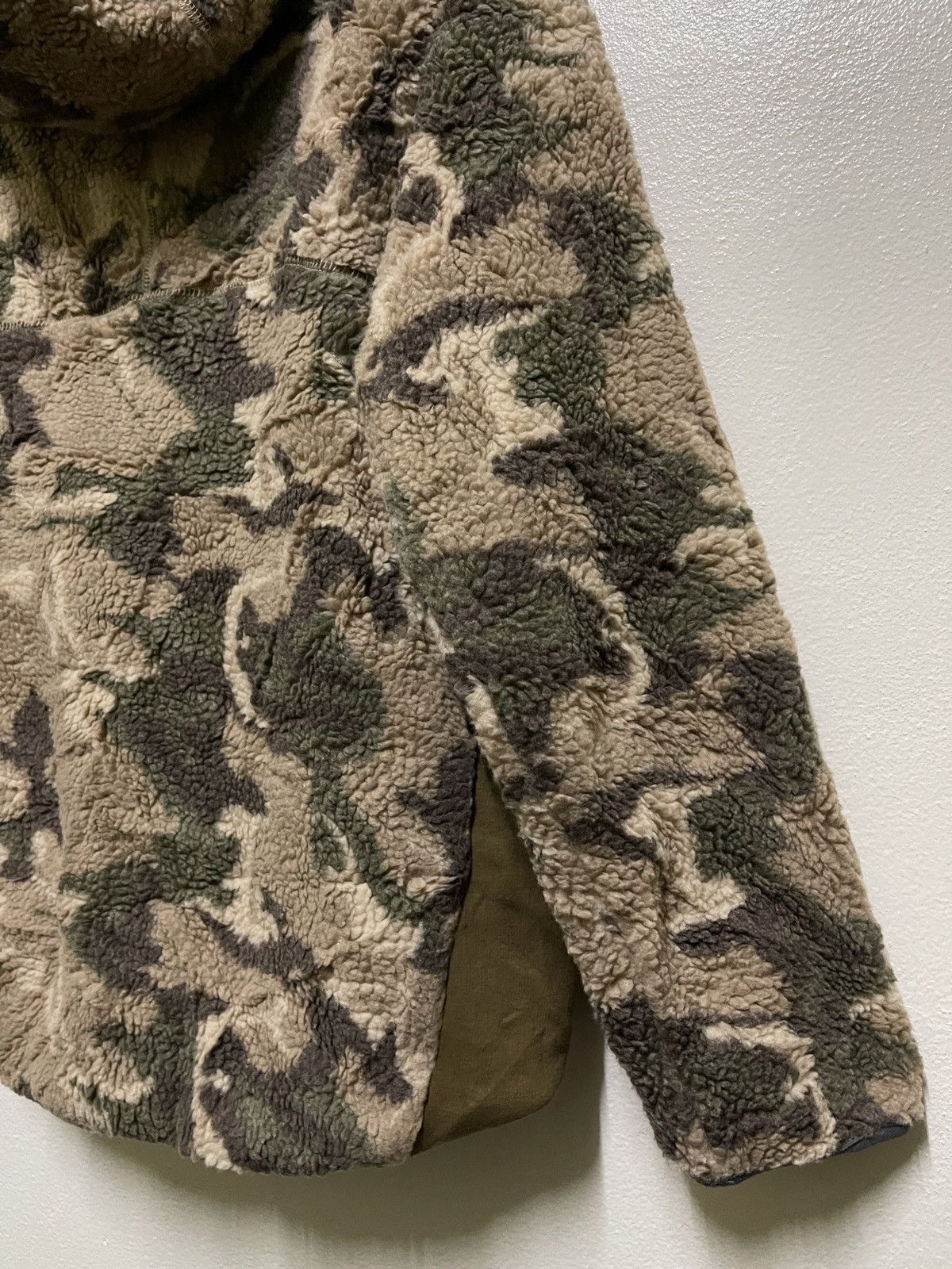 Japanese Brand × go slow caravan Go Slow Caravan Fleece Camouflage Hoodie Zipper Jacket Size US M / EU 48-50 / 2 - 16 Thumbnail