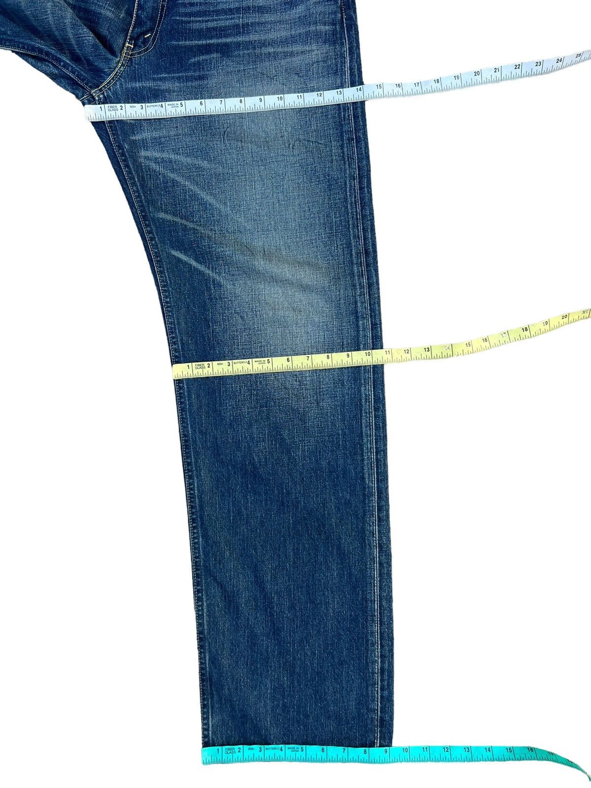 Levi's Vintage 2007 Levi’s 503 Japan Fade Denim Distressed Jeans Size US 36 / EU 52 - 3 Thumbnail