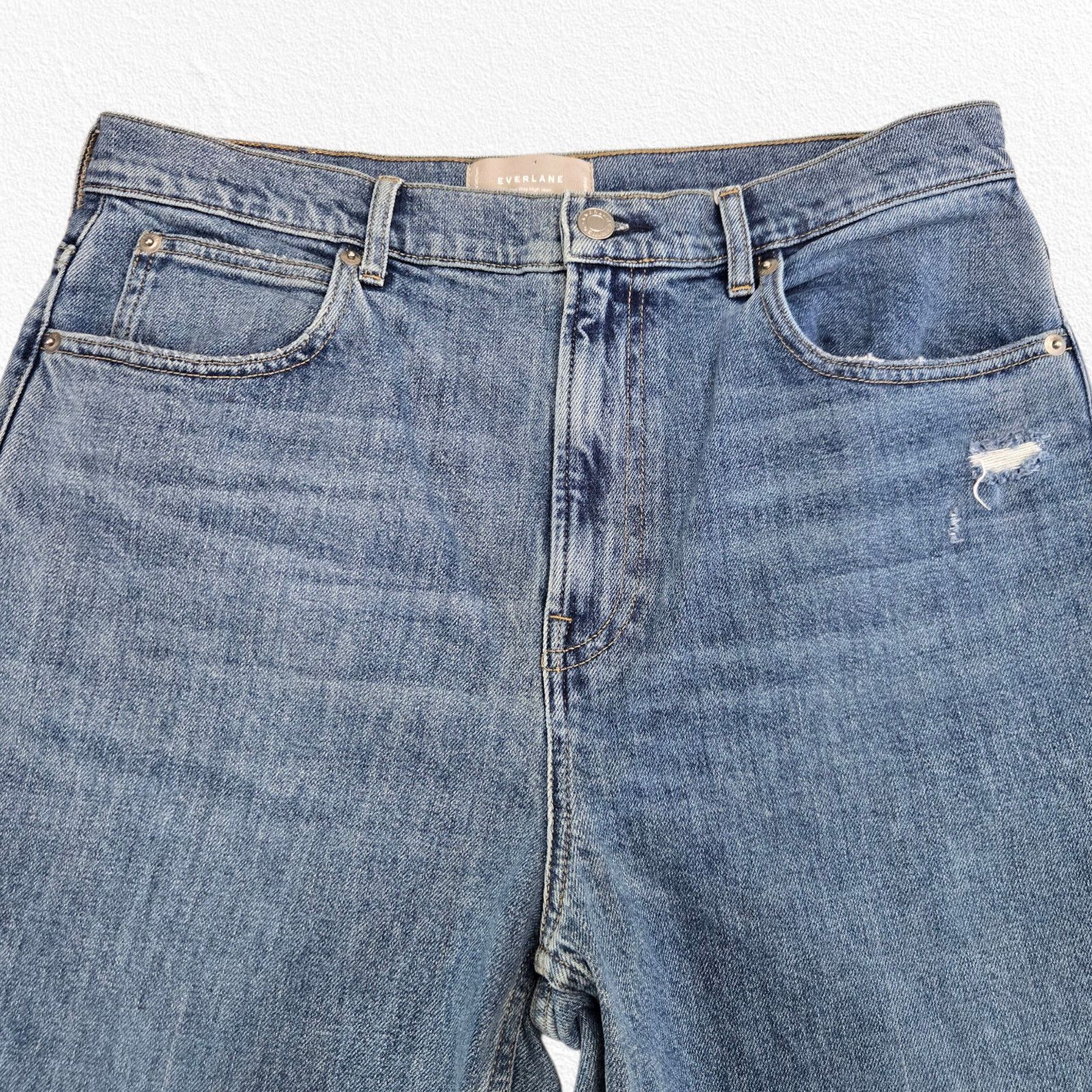 Everlane Everlane The Way High Straight Crop Jeans Size 31 Size 31" - 3 Thumbnail