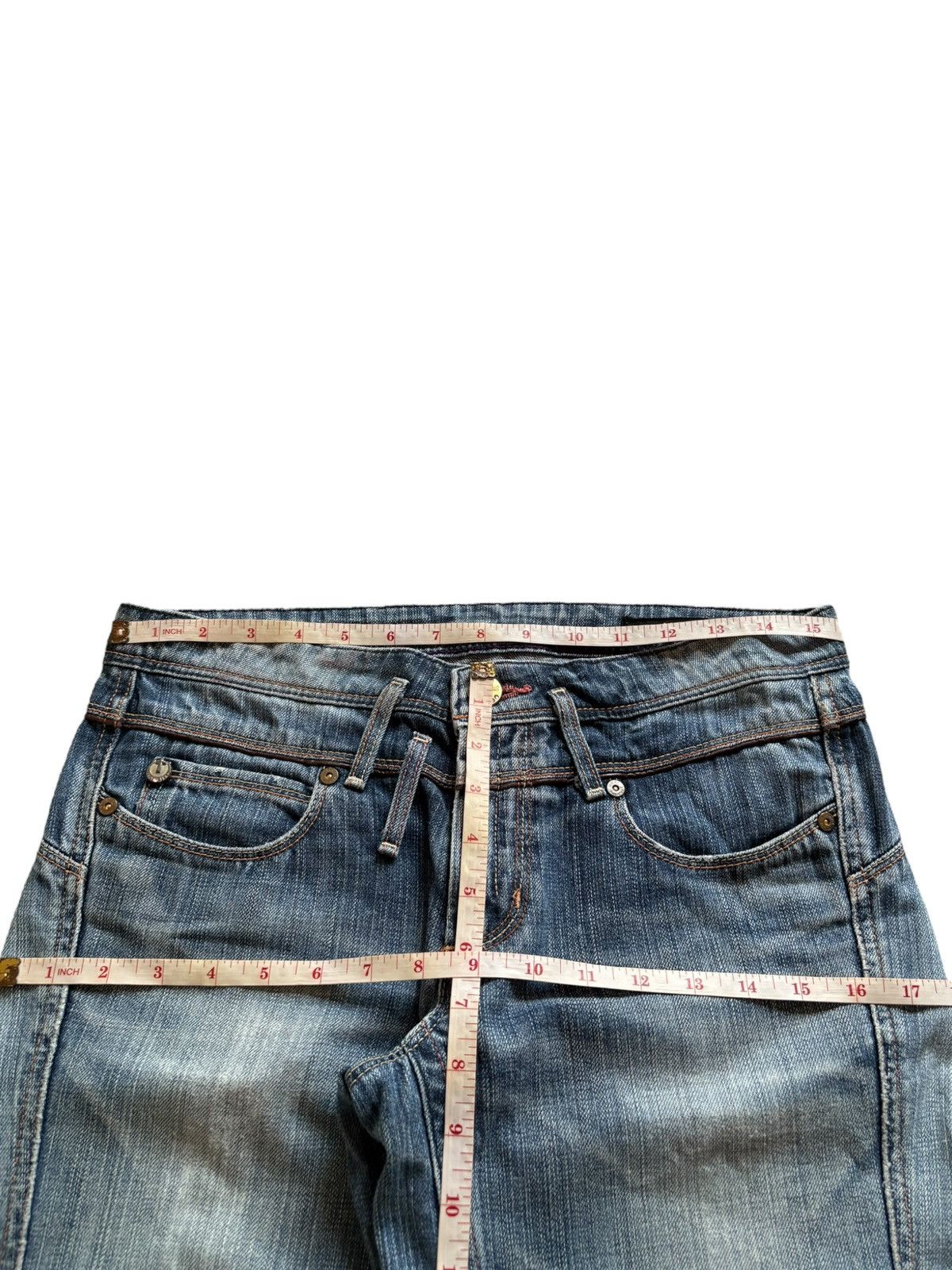 Japanese Brand Vintage Japanese Brand Mud Wash Bootcut Flare Jeans Size US 31 - 13 Thumbnail