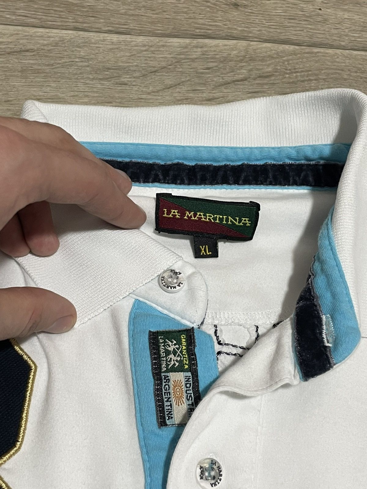 La Martina La Martina Jodhpur Polo Shirt Vintage Size US XL / EU 56 / 4 - 8 Thumbnail