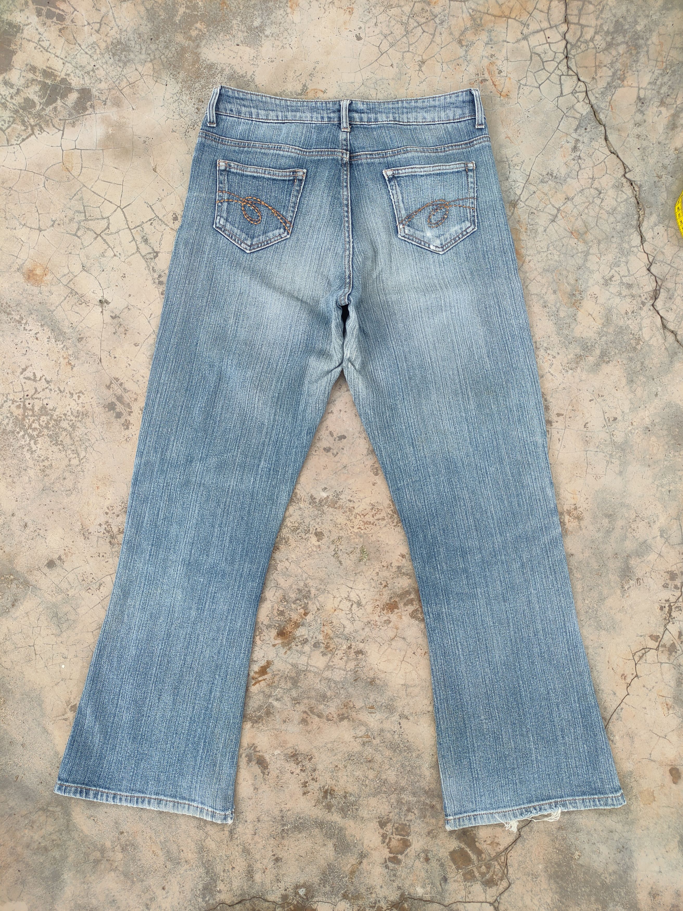 Japanese Brand × Jean VINTAGE THEORIA FLARE FADED RIPPED JEANS DENIM PANTS Size US 30 / EU 46 - 9 Thumbnail