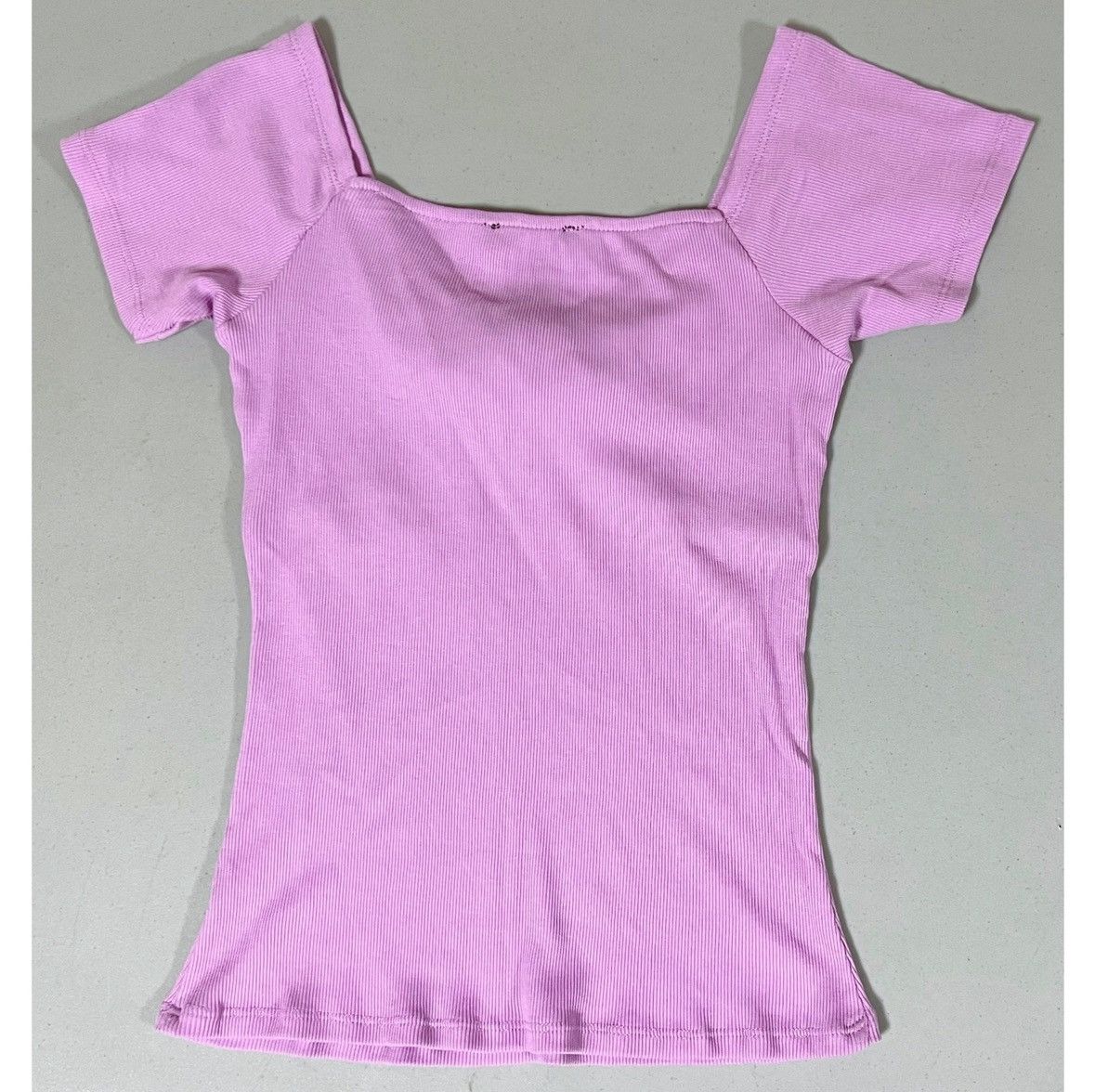 Vintage 1.State Purple Bow Knot-Front T-Shirt Top Blouse Size XS 💜 Size XS / US 0-2 / IT 36-38 - 5 Thumbnail