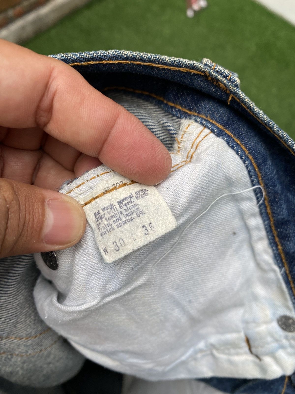 Levi's Vintage Clothing W29x32 Vintage levi's 501 redline made in USA Size US 29 - 8 Thumbnail