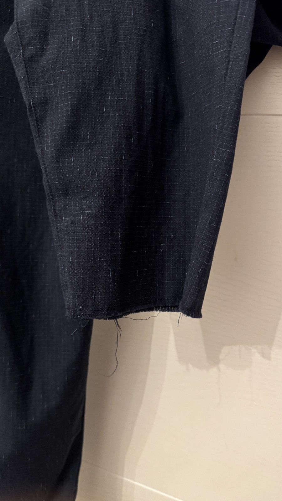 OAMC OAMC Cropped Carrot cut ankle Pant Trousers Navy Size US 32 / EU 48 - 4 Thumbnail