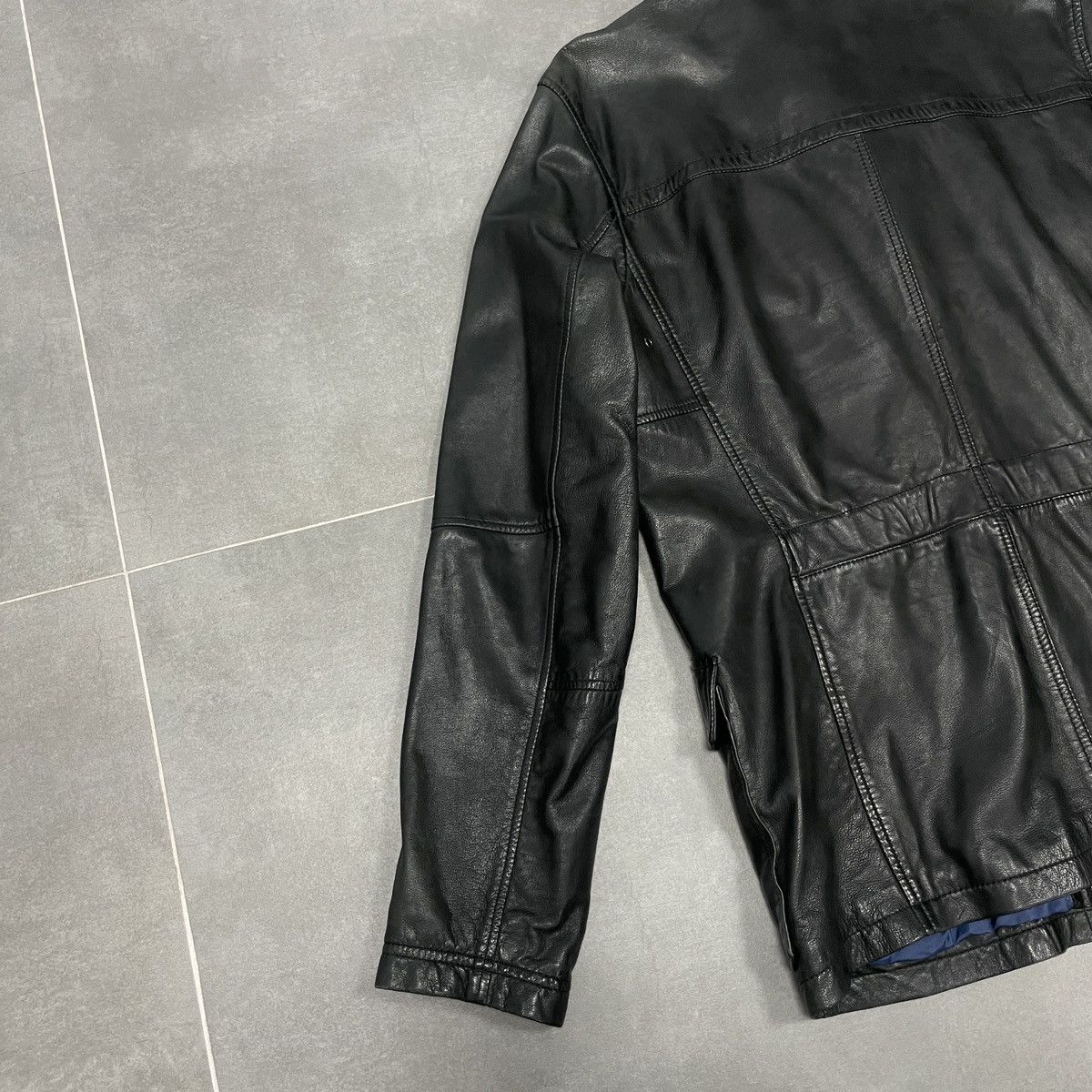 Tommy Hilfiger Tommy Hilfiger Goat Leather Jacket Size 46 Size US S / EU 44-46 / 1 - 19 Thumbnail