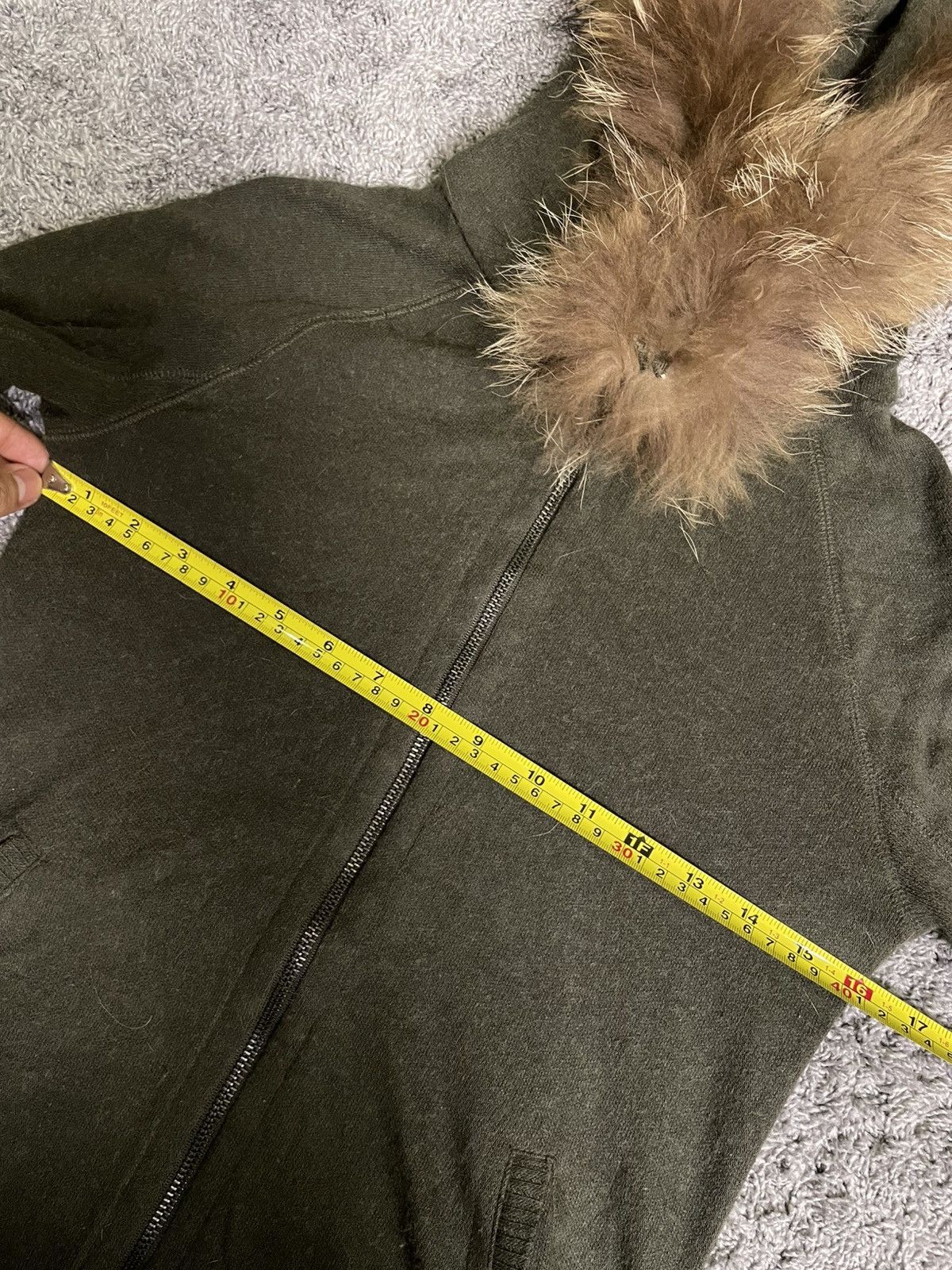 GOA GOA Fur Double Zipper Hoodie Size US XS / EU 42 / 0 - 13 Thumbnail