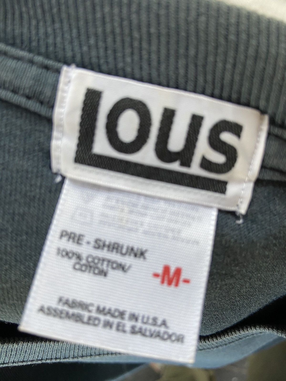 Japanese Brand 🔥 LOUS t shirt long sleeve street fashion street wear Size US M / EU 48-50 / 2 - 5 Thumbnail