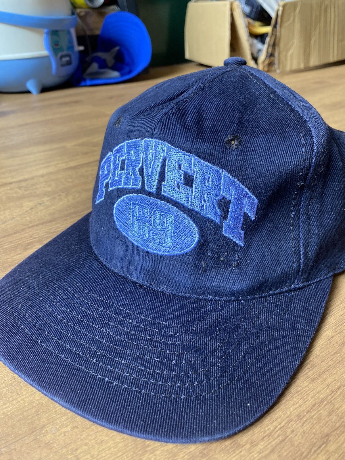 Vintage Vintage caps PERVERT SKATEBOARDS 00s Size ONE SIZE - 5 Thumbnail