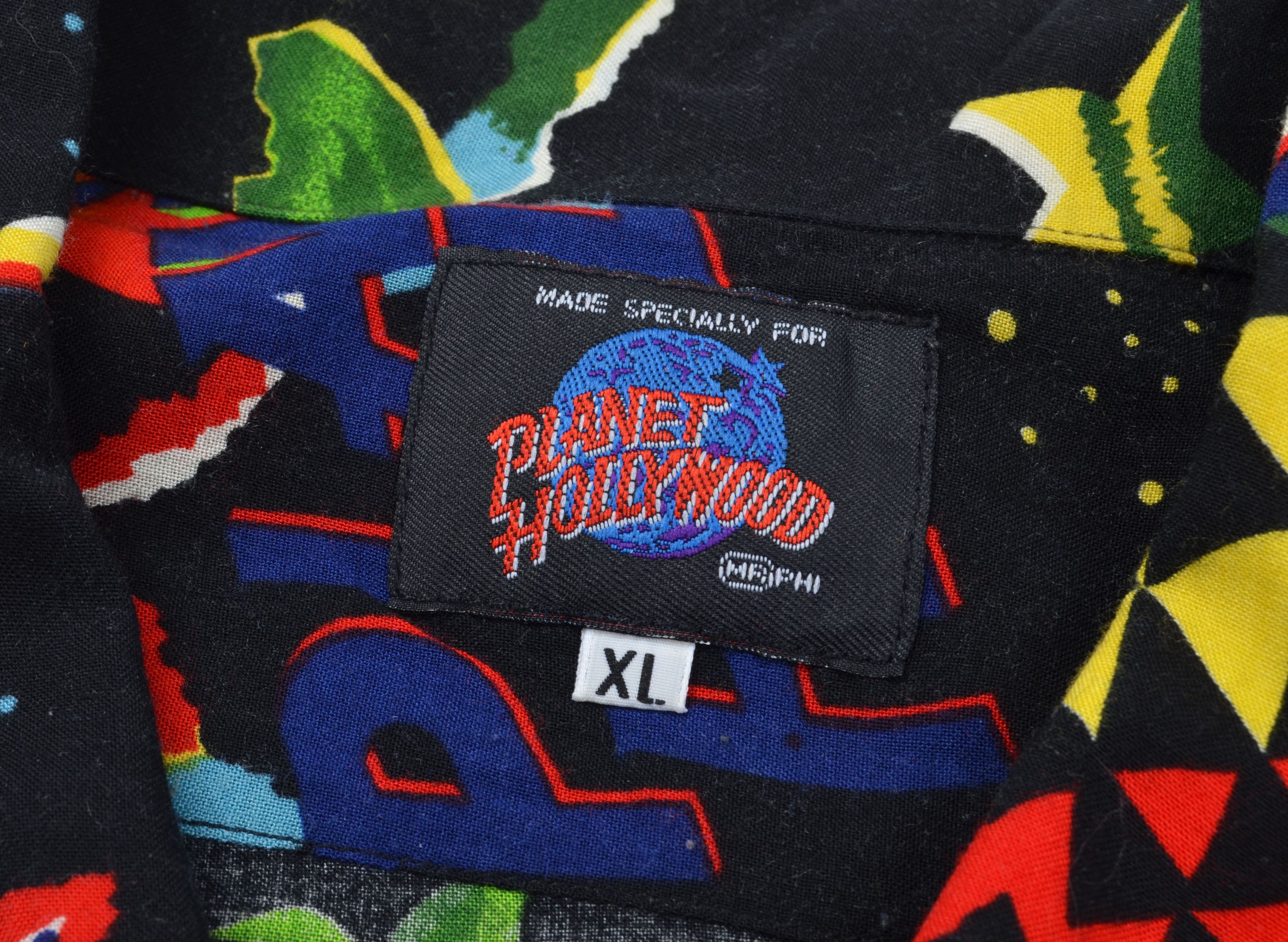 Planet Hollywood Vintage Planet Hollywood 1991 Jams World Space Island Shirt Size US XL / EU 56 / 4 - 5 Thumbnail