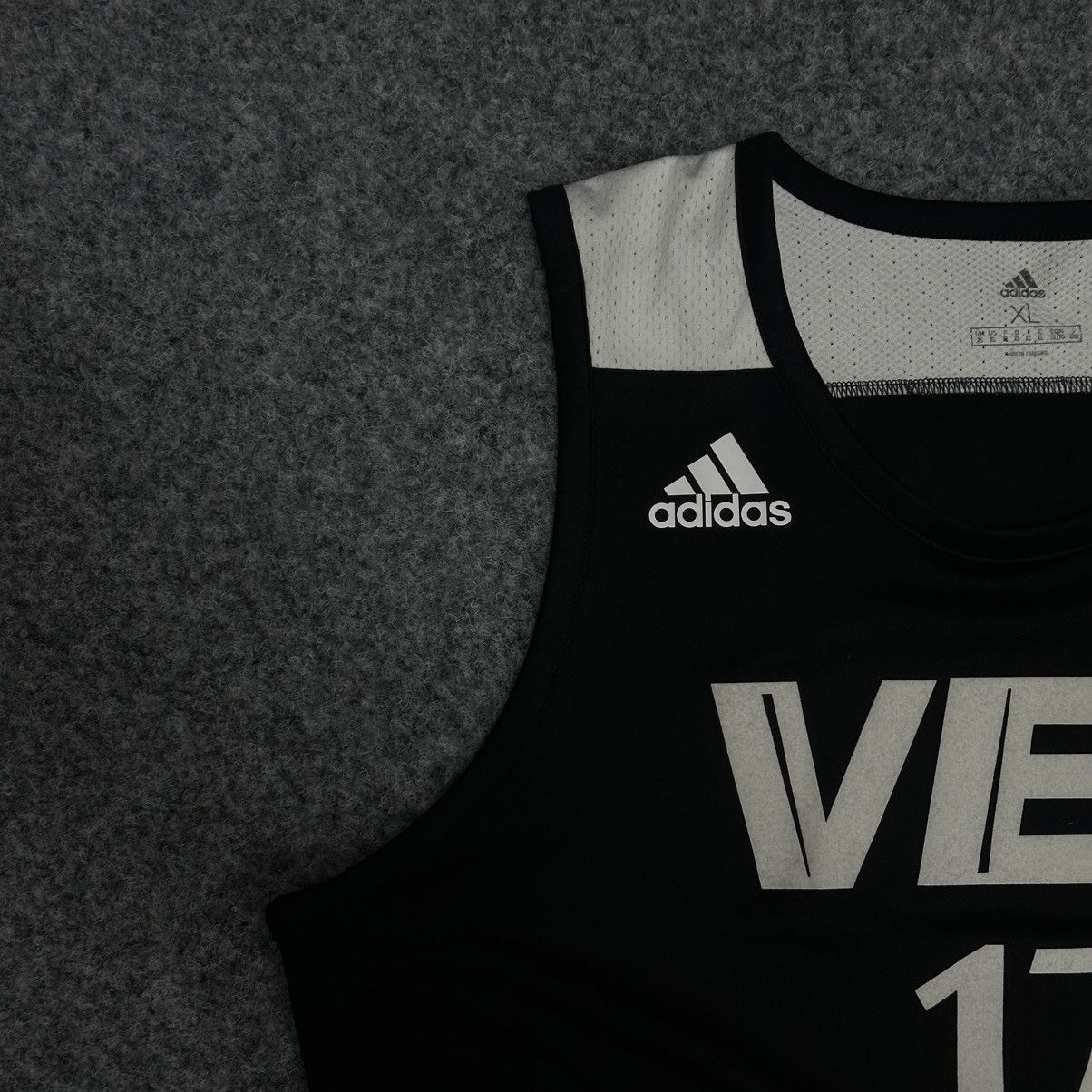 Adidas VTG Adidas Mans Vef Riga Sleeves Tank Top Janis 17 Size XL Size US XL / EU 56 / 4 - 3 Thumbnail