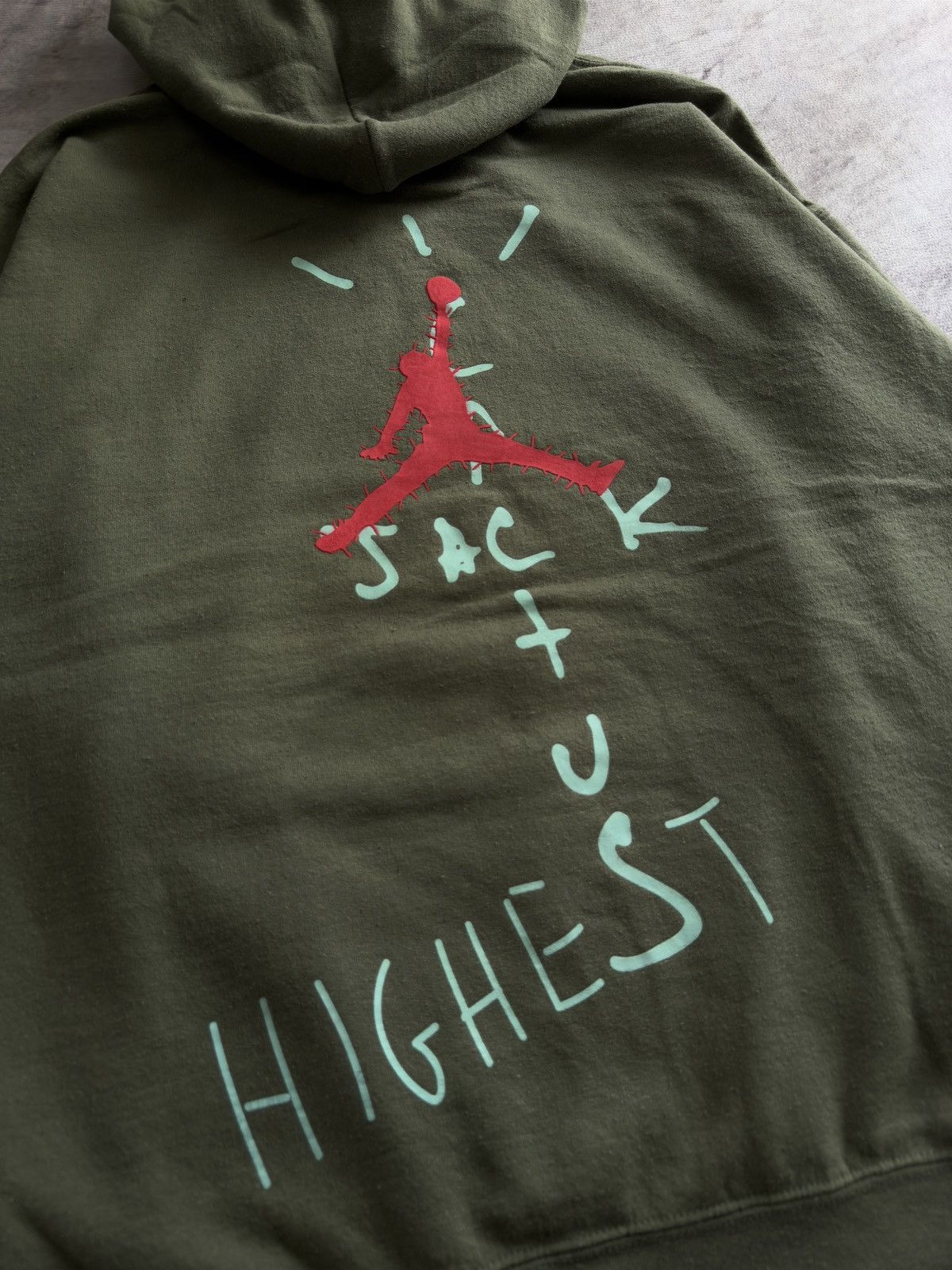 Nike × Travis Scott Travis Scott Cactus Jack Nike Air Hoodie Size US XL / EU 56 / 4 - 6 Thumbnail