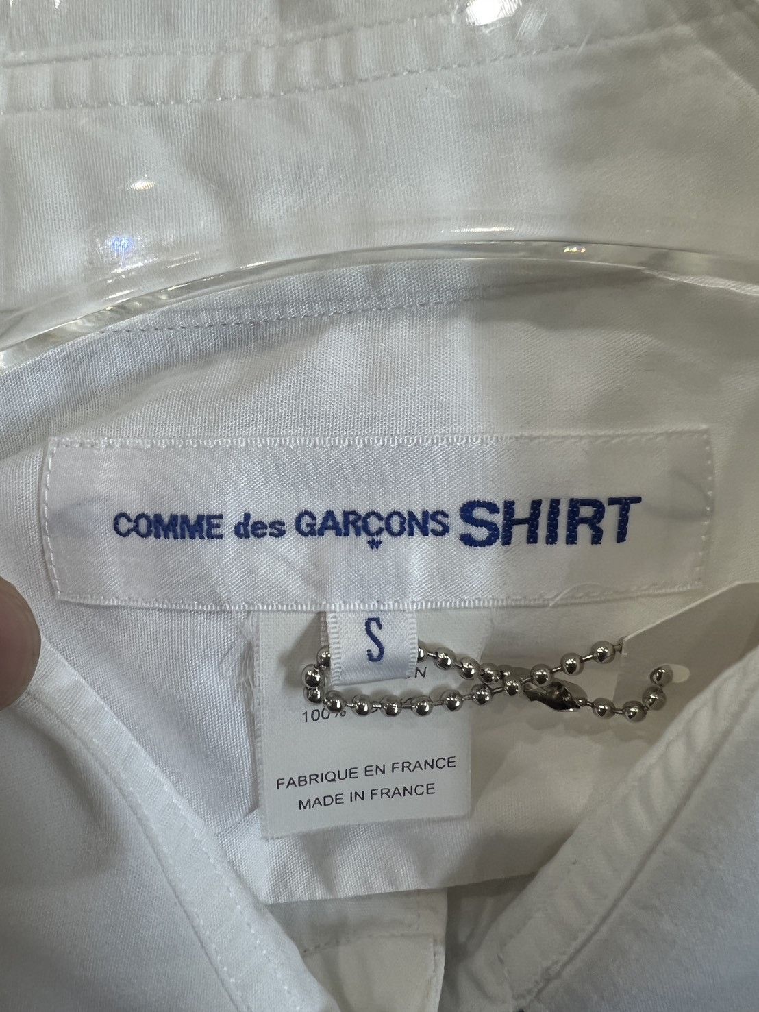Comme des Garcons Comme des Garçons side-switched shirt Size US S / EU 44-46 / 1 - 5 Thumbnail