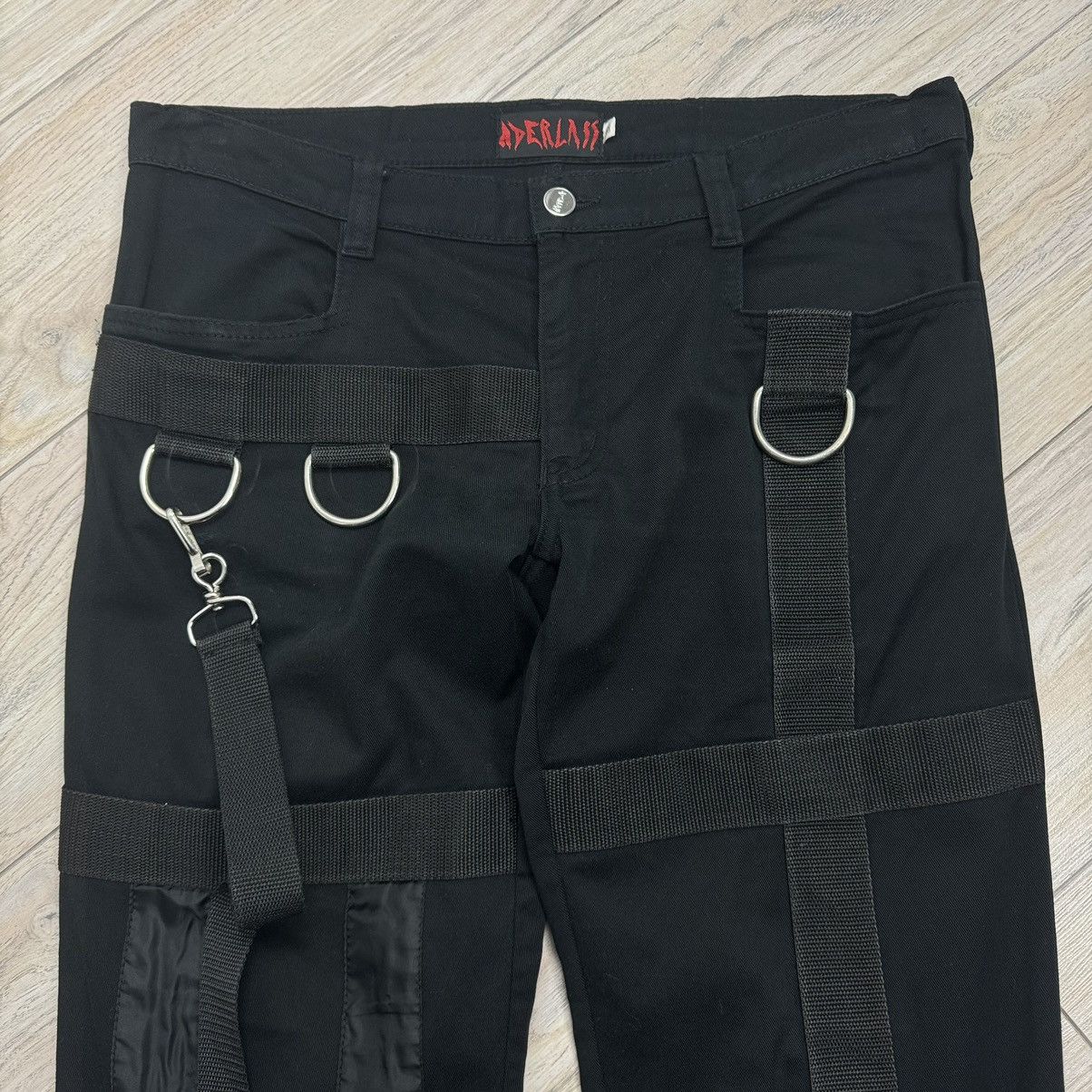 Japanese Brand Crazy Aderlass Bondage Cyber Punk GOA Multiple Belts Jeans Size US 32 / EU 48 - 5 Thumbnail
