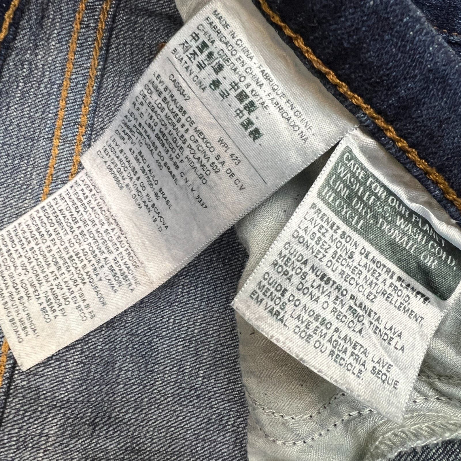 Levi's × Vintage Levi's 414 Jeans 32x32 Relaxed Straight Mid Rise Stretch Size 32" / US 10 / IT 46 - 10 Thumbnail