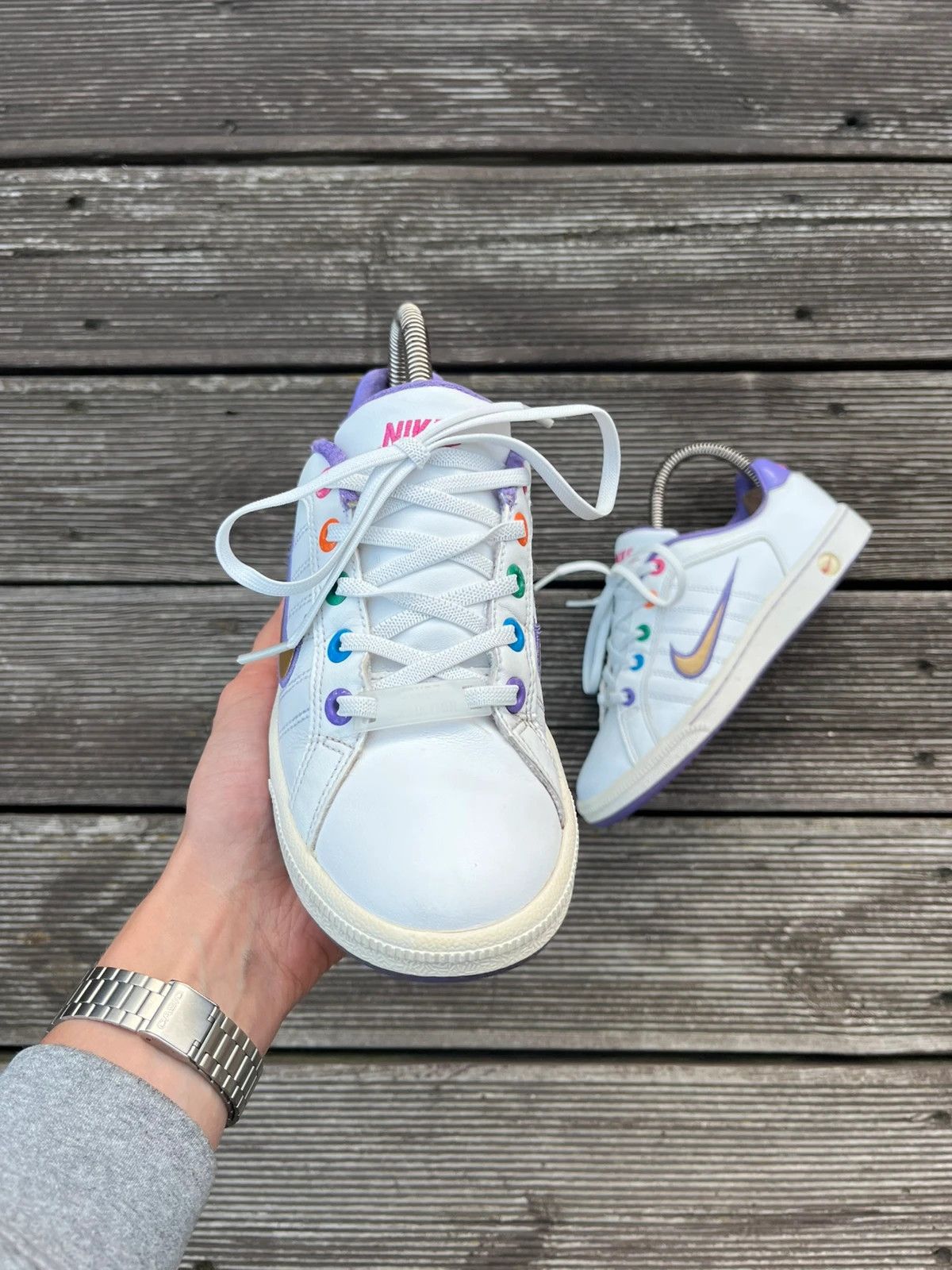 Nike Vintage Y2K 00s Nike Women’s Sports Shoes Size US 4.5 / IT 34.5 - 2 Thumbnail