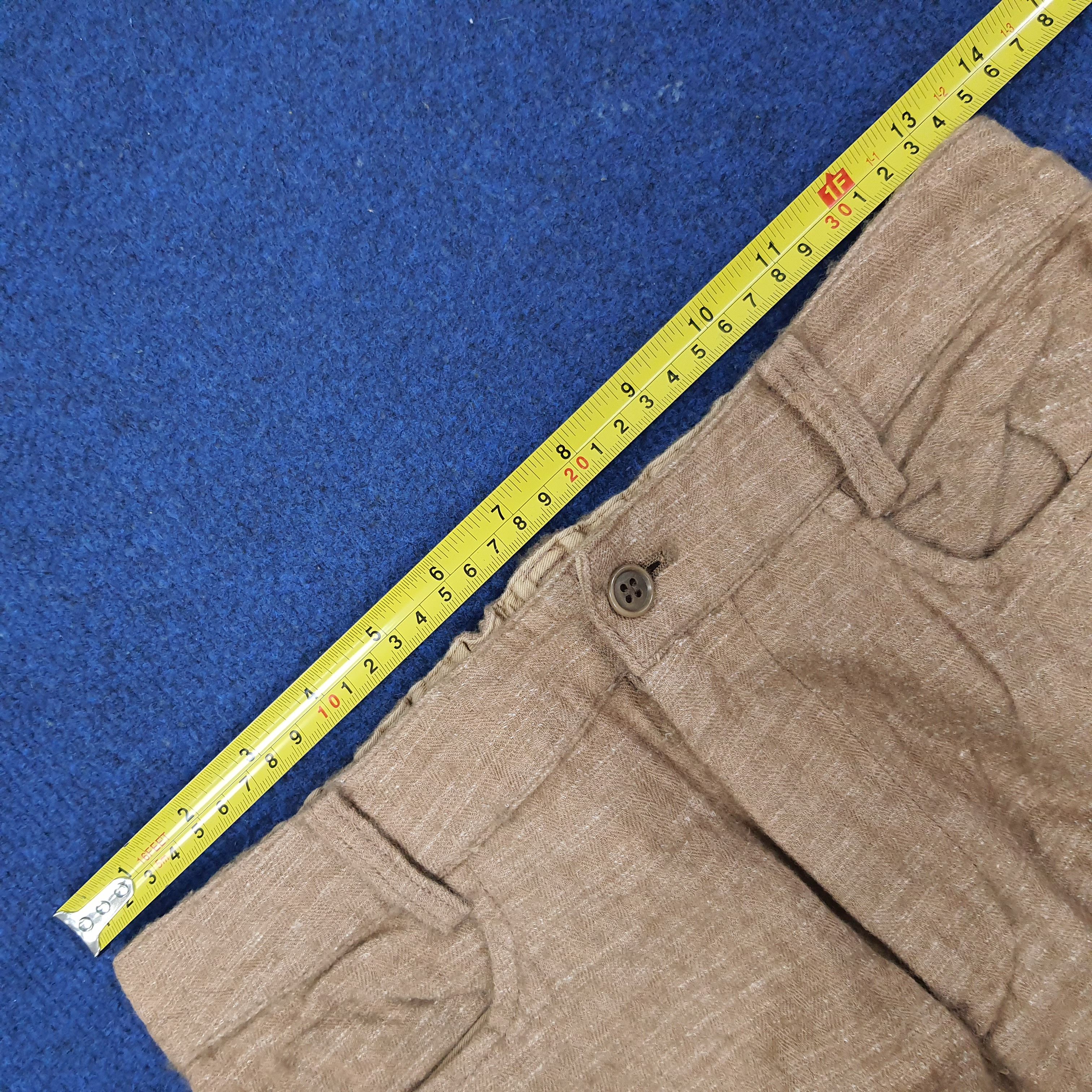 Issey Miyake Vintage Plantation by Issey Miyake Designer Pants C244N14 Size US 27 - 7 Thumbnail