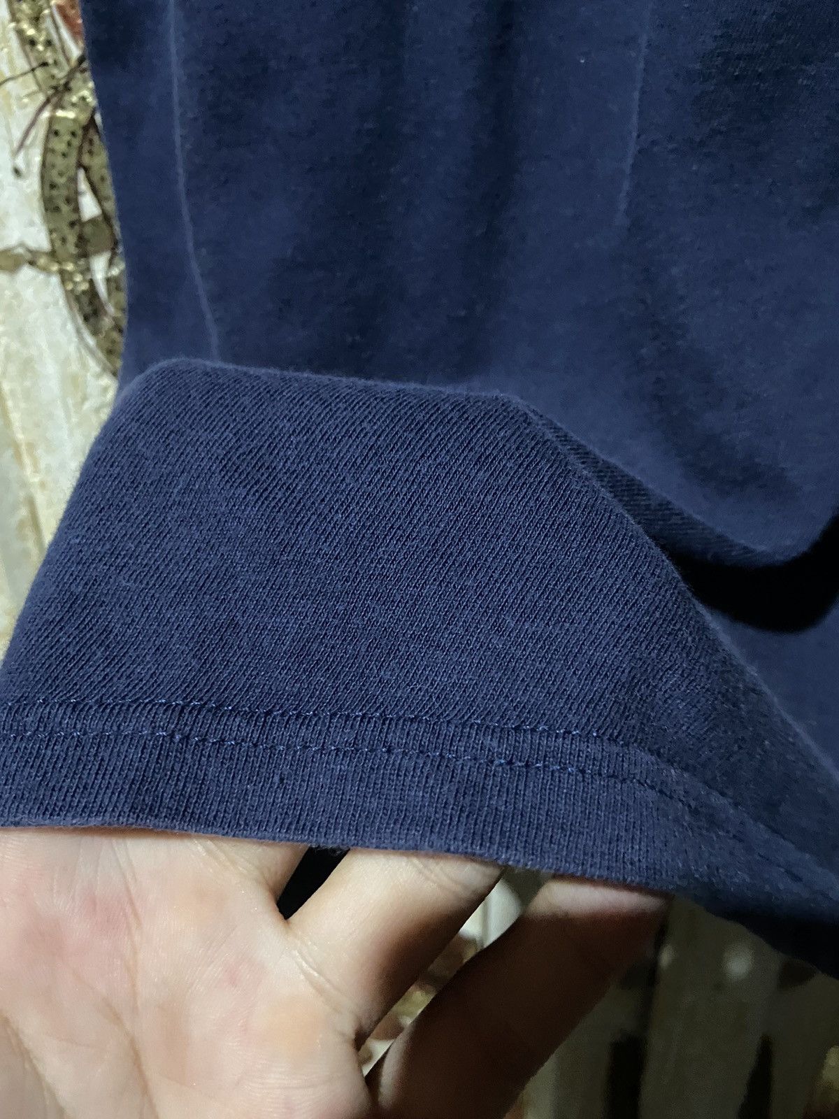 Calvin Klein × Vintage vintage Calvin Klein single stitch blue crop t shirt size M Size US M / EU 48-50 / 2 - 7 Thumbnail
