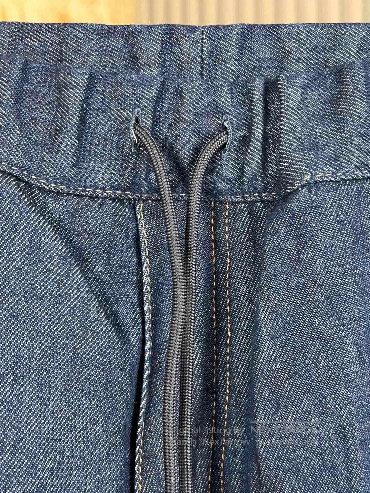 Moncler moncler men's blue cotton denim pants. Size US 32 / EU 48 - 3 Thumbnail