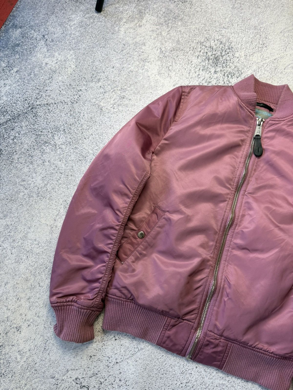 Alpha Industries Vintage Alpha Industries Bomber Jacket MA1 USA Size M / US 6-8 / IT 42-44 - 3 Thumbnail