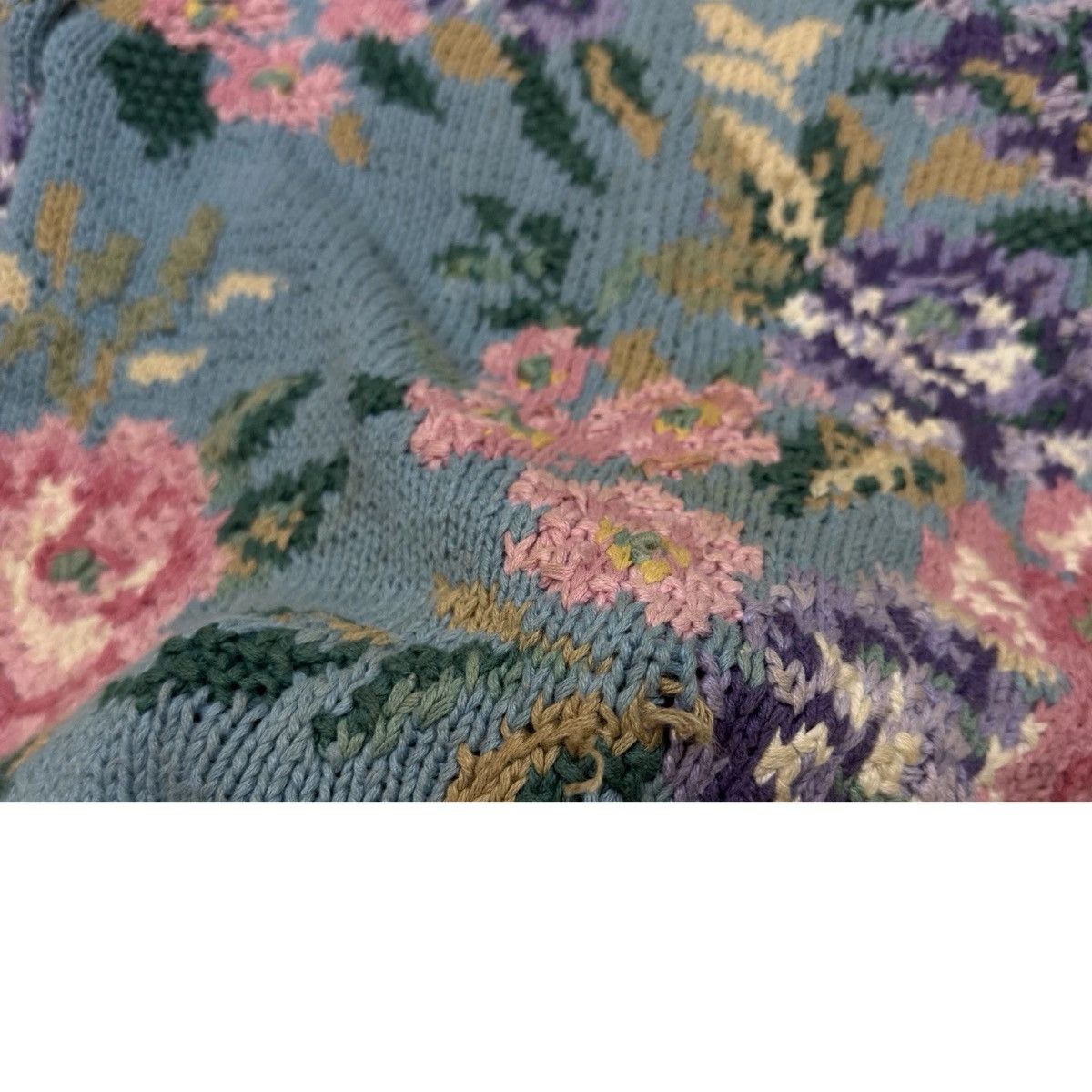 Other Signatures by Northern Isles Sz M Floral Embroidered Sweater Size XL / US 12-14 / IT 48-50 - 2 Thumbnail