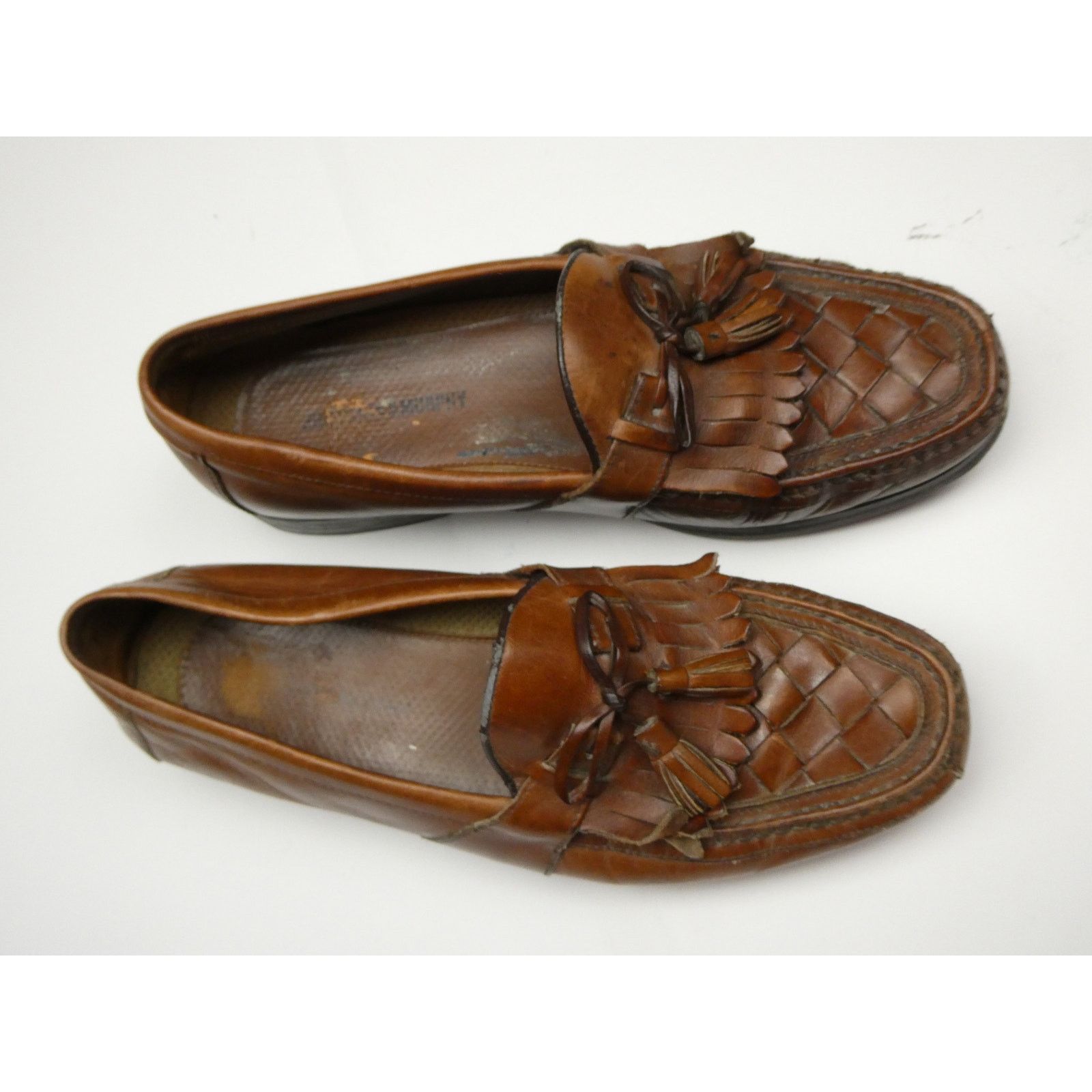 Johnston & Murphy Johnston & Murphy loafers dress shoes, size: 10.5, brown Size US 10.5 / EU 43-44 - 3 Thumbnail