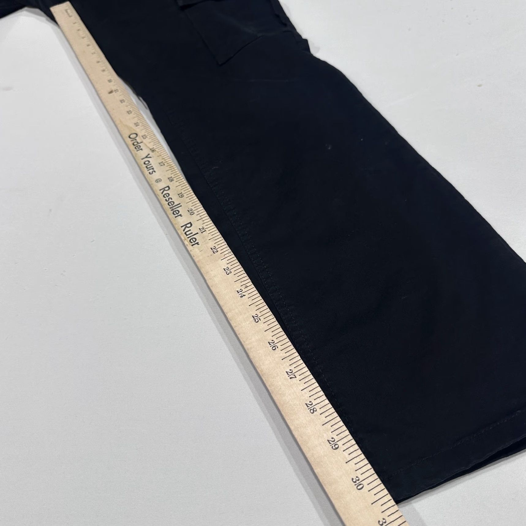 Vintage INC International Concepts Jeans Mens 32x31 Black Berlin Slim Straight Cotton Jeans Size US 32 / EU 48 - 7 Thumbnail