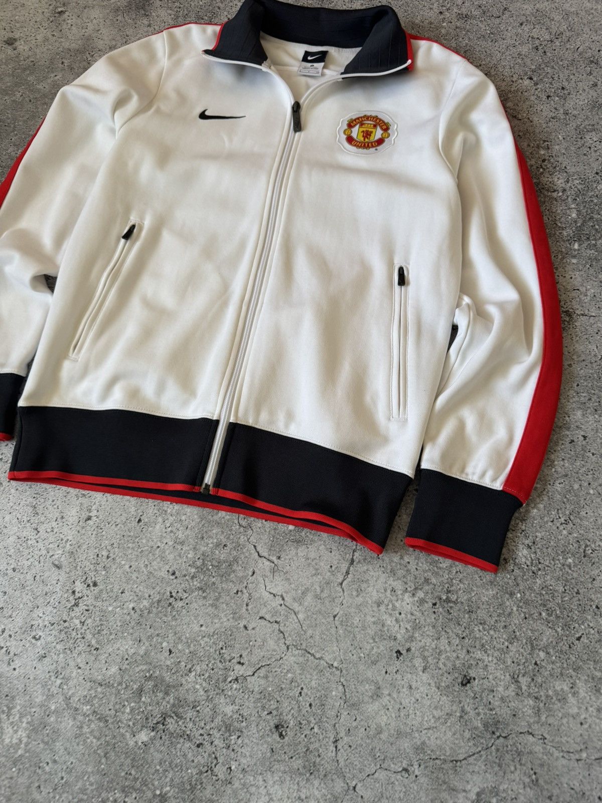 Nike Nike Manchester United Jacket Training Soccer Top Full Zip Size US S / EU 44-46 / 1 - 3 Thumbnail