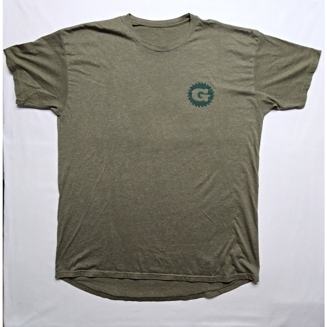 FOR OTHERS Grindwheel Shirt Graphic Olive Green Crew Neck 2XL T-Shirt Size US XXL / EU 58 / 5 - 3 Thumbnail