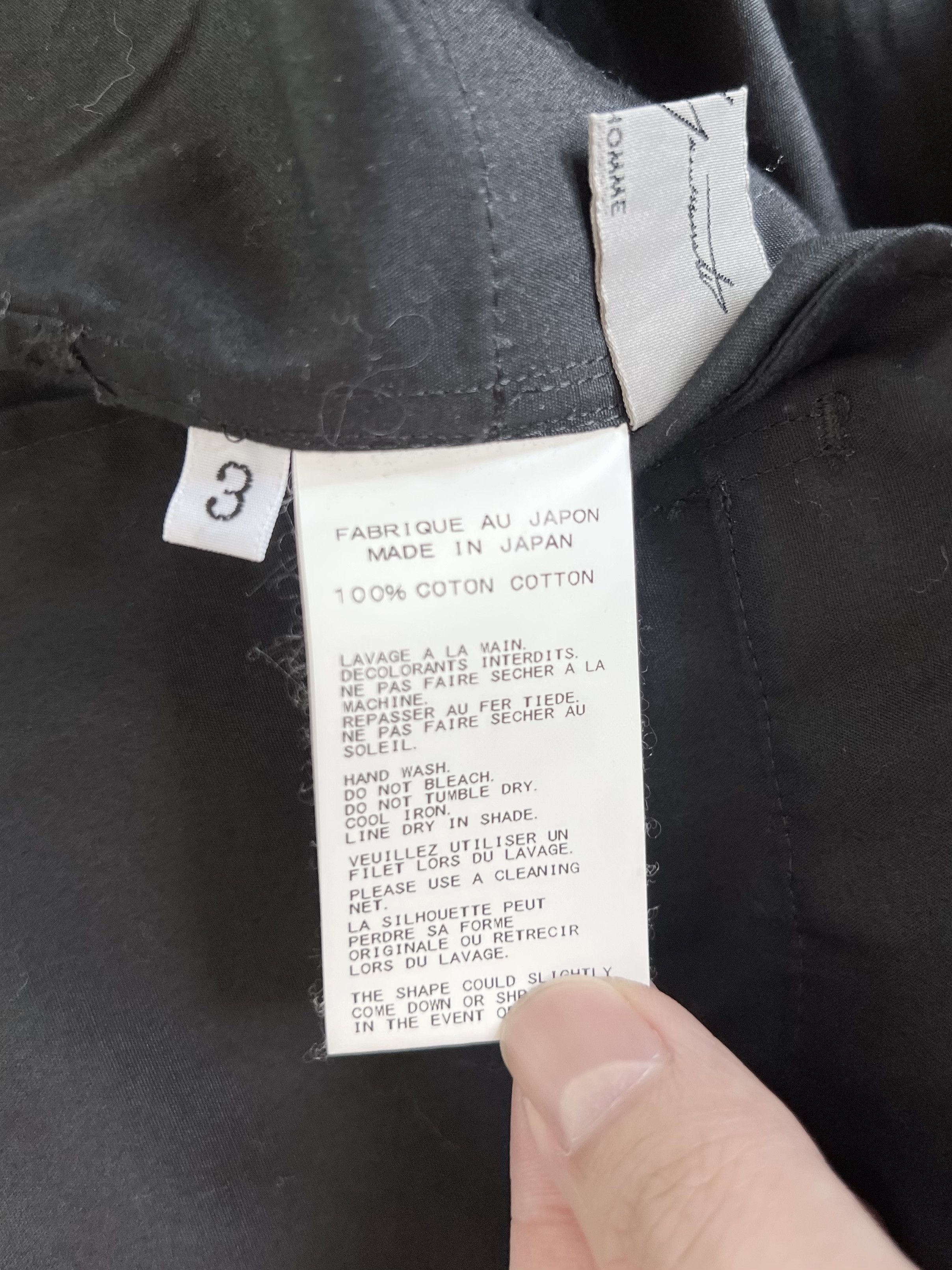 Yohji Yamamoto Yohji Yamamoto Pour Homme - Double Collar 9BS Vest Size US L / EU 52-54 / 3 - 7 Thumbnail