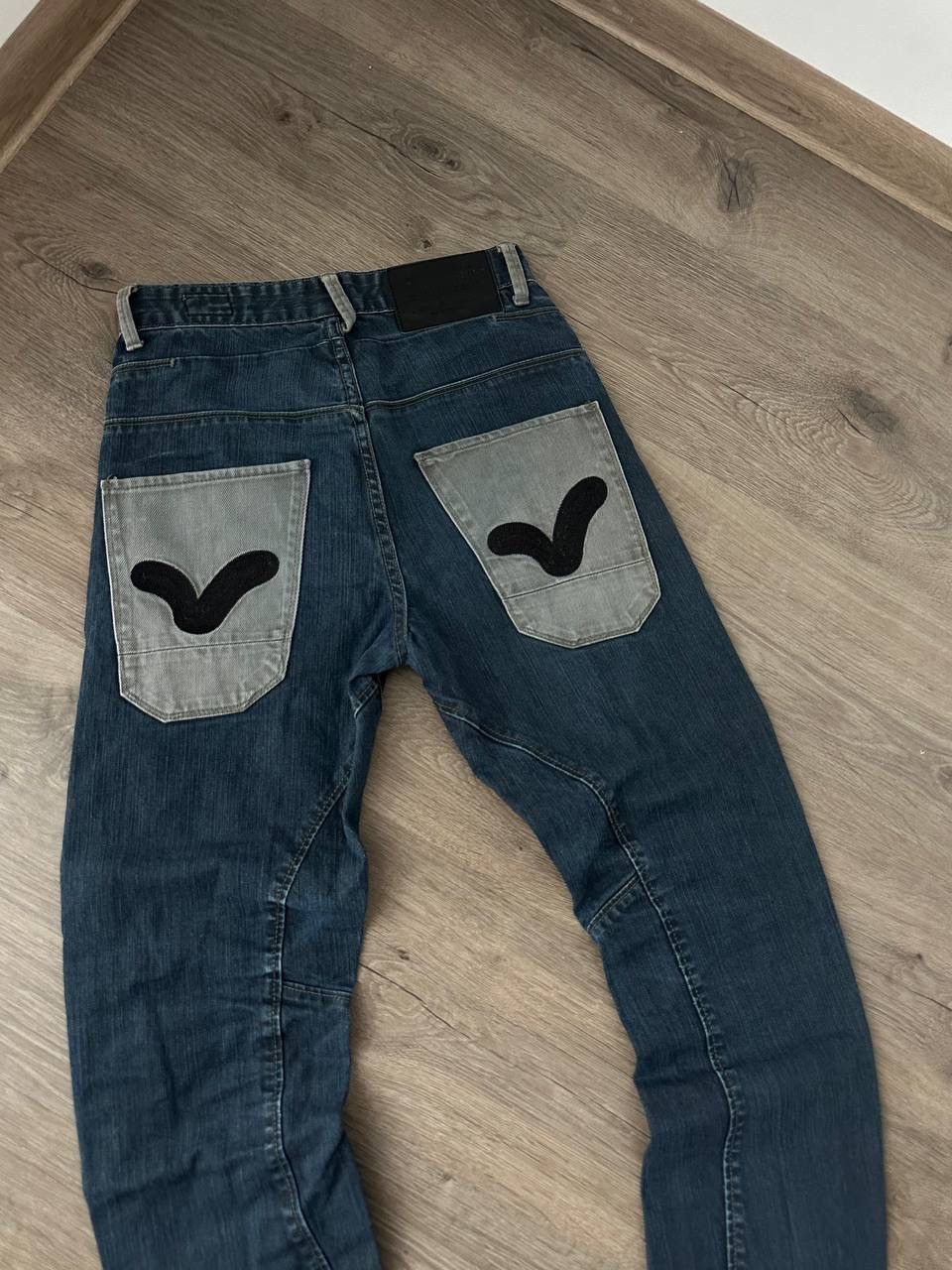 Japanese Brand × Vintage Vintage Japanese Denim Big Logo Y2K Pants Size US 28 / EU 44 - 6 Thumbnail