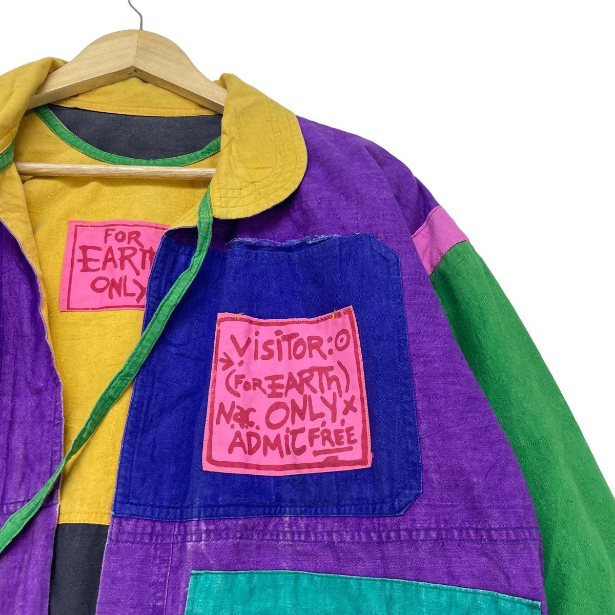 Jams World 💥Vtg Japanese Brand For Earth Only Multi Colour Button Less Size US M / EU 48-50 / 2 - 7 Thumbnail