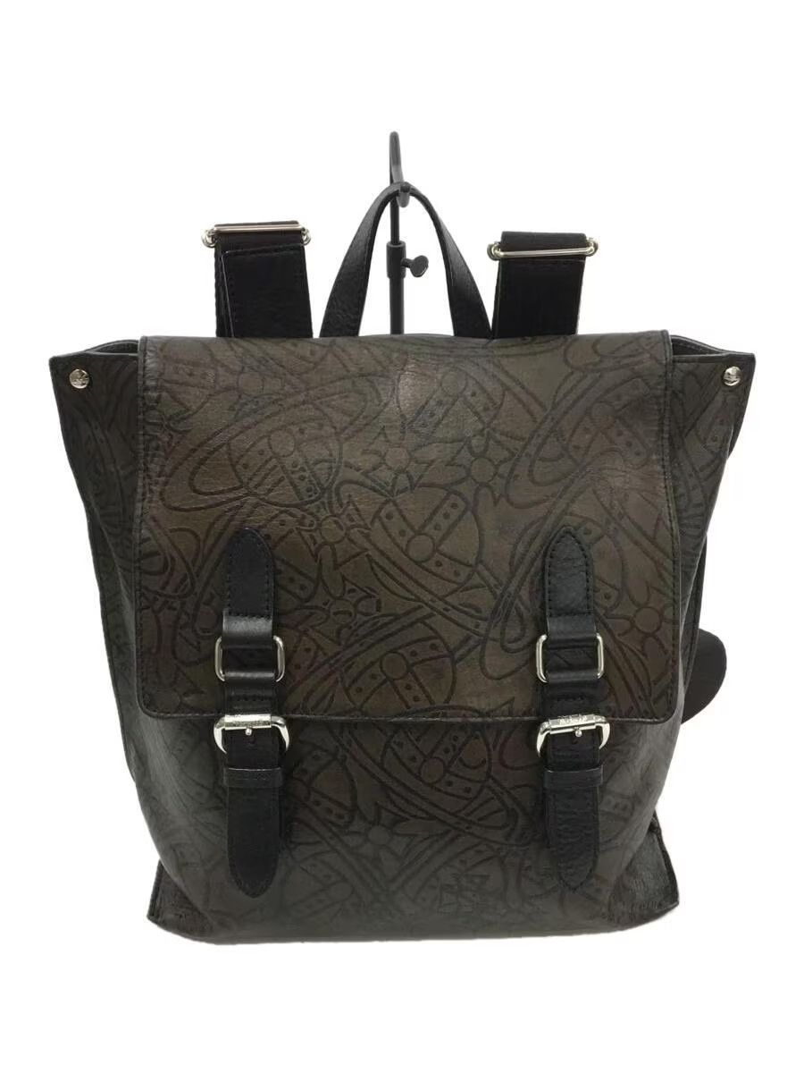 Vivienne Westwood Multi Orb Leather Backpack Size ONE SIZE - 1 Thumbnail