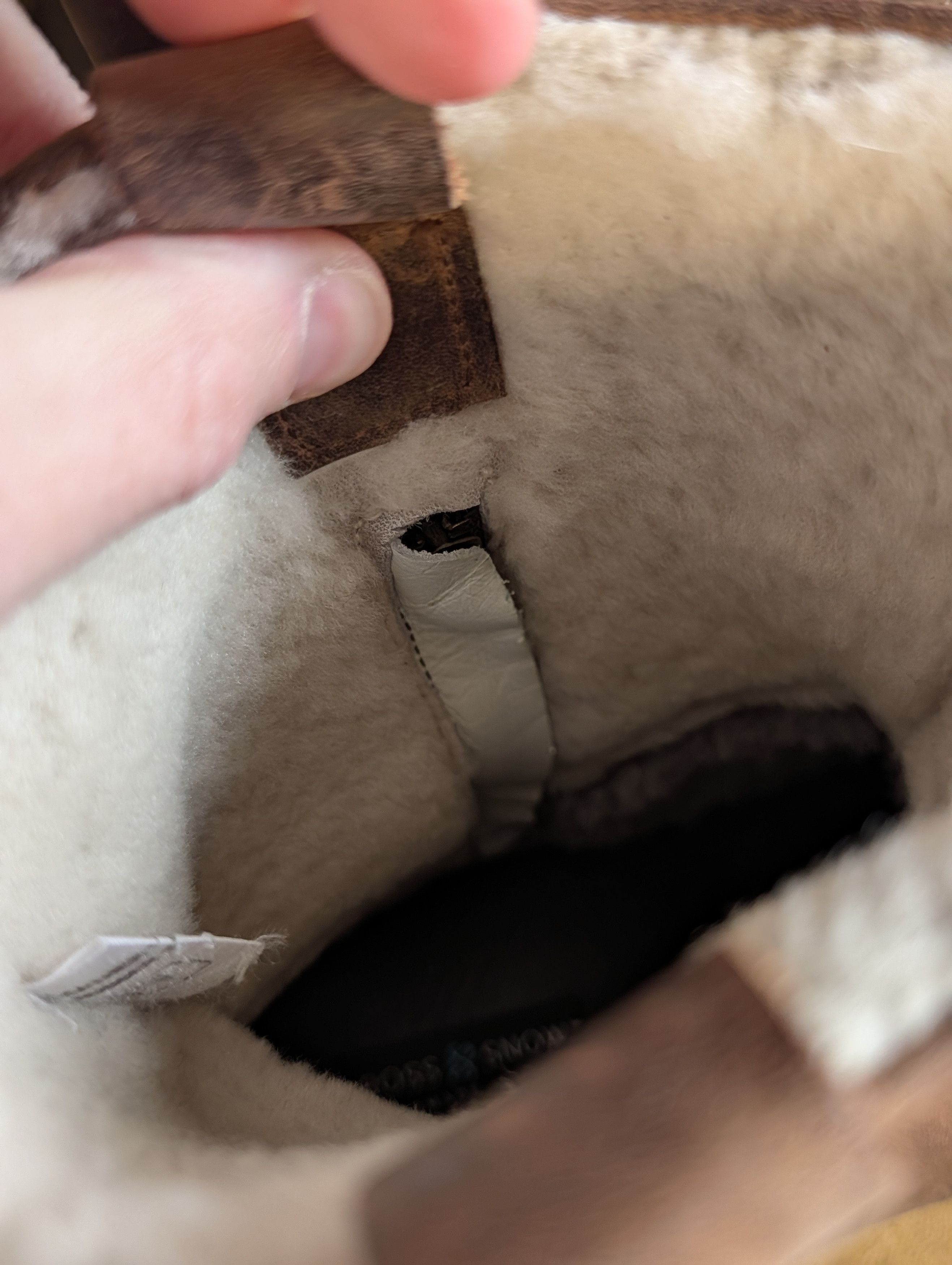 Other ROSS SNOW Leather shearling lined Italian Vibram boots Size US 9 / EU 42 - 15 Thumbnail