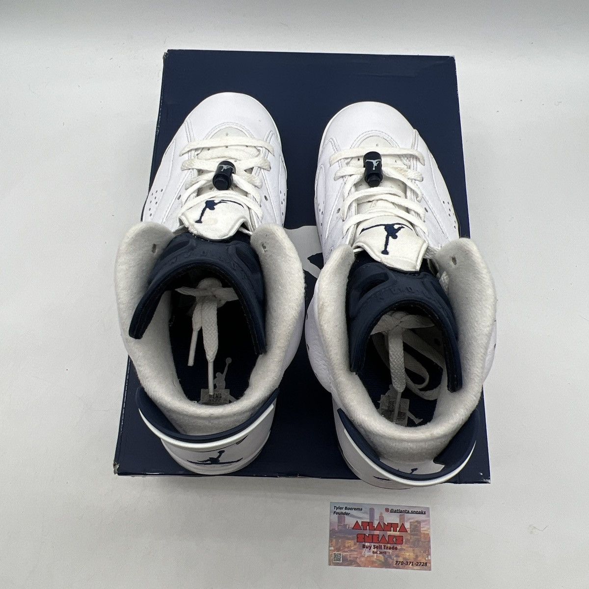 Jordan Brand Air Jordan 6 midnight navy Size US 8 / EU 41 - 7 Thumbnail