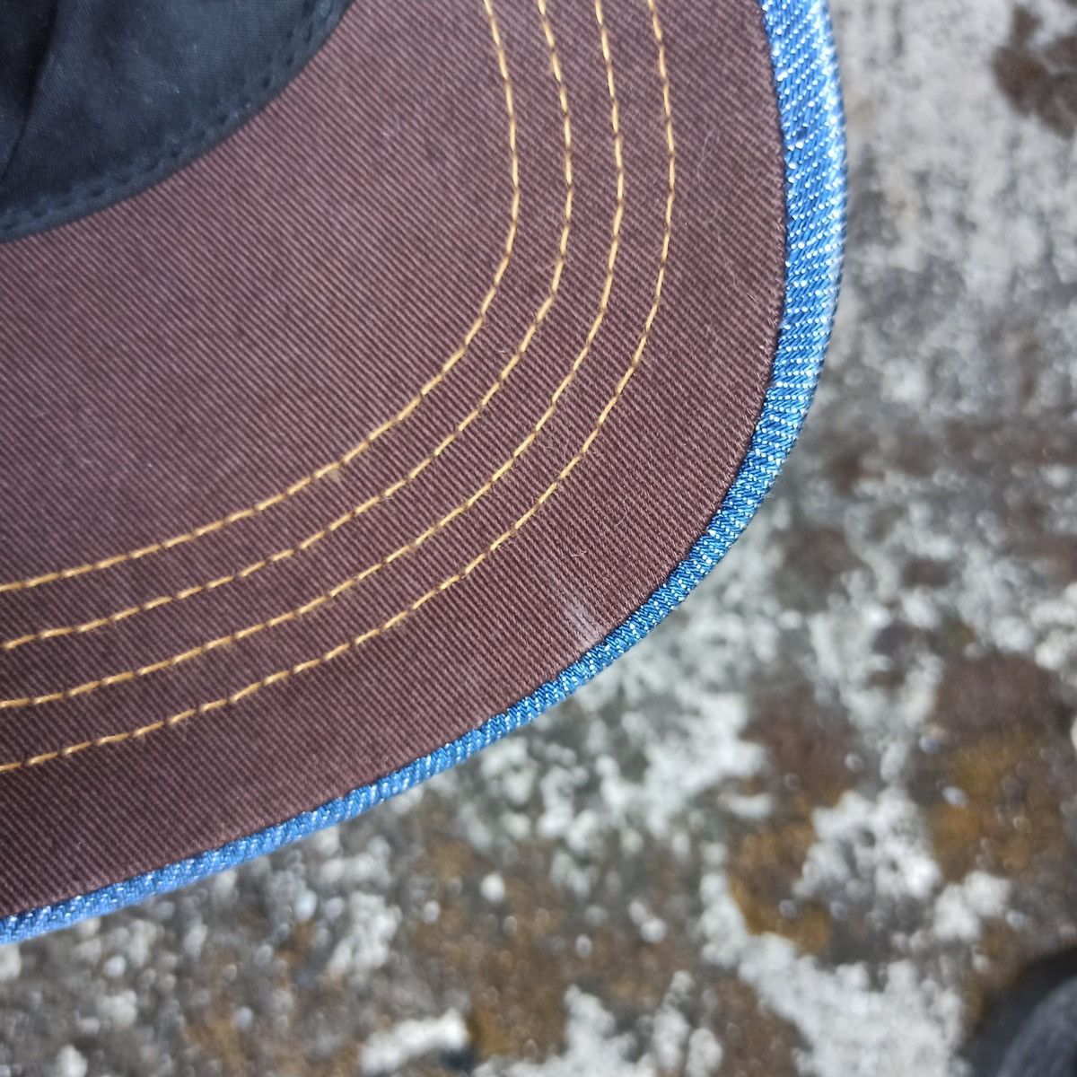 Birkenstock × Japanese Brand Sick initial B distressed hat Size ONE SIZE - 13 Thumbnail
