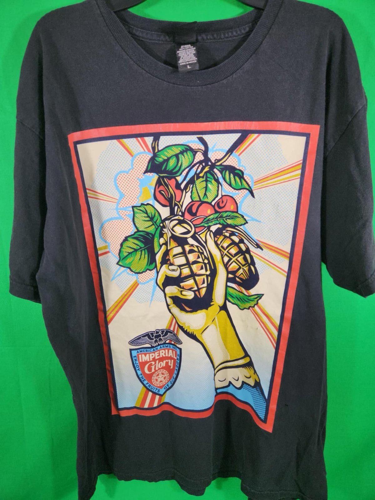 Obey OBEY Imperial Glory Graphic Tee - Black Size US L / EU 52-54 / 3 - 1 Thumbnail