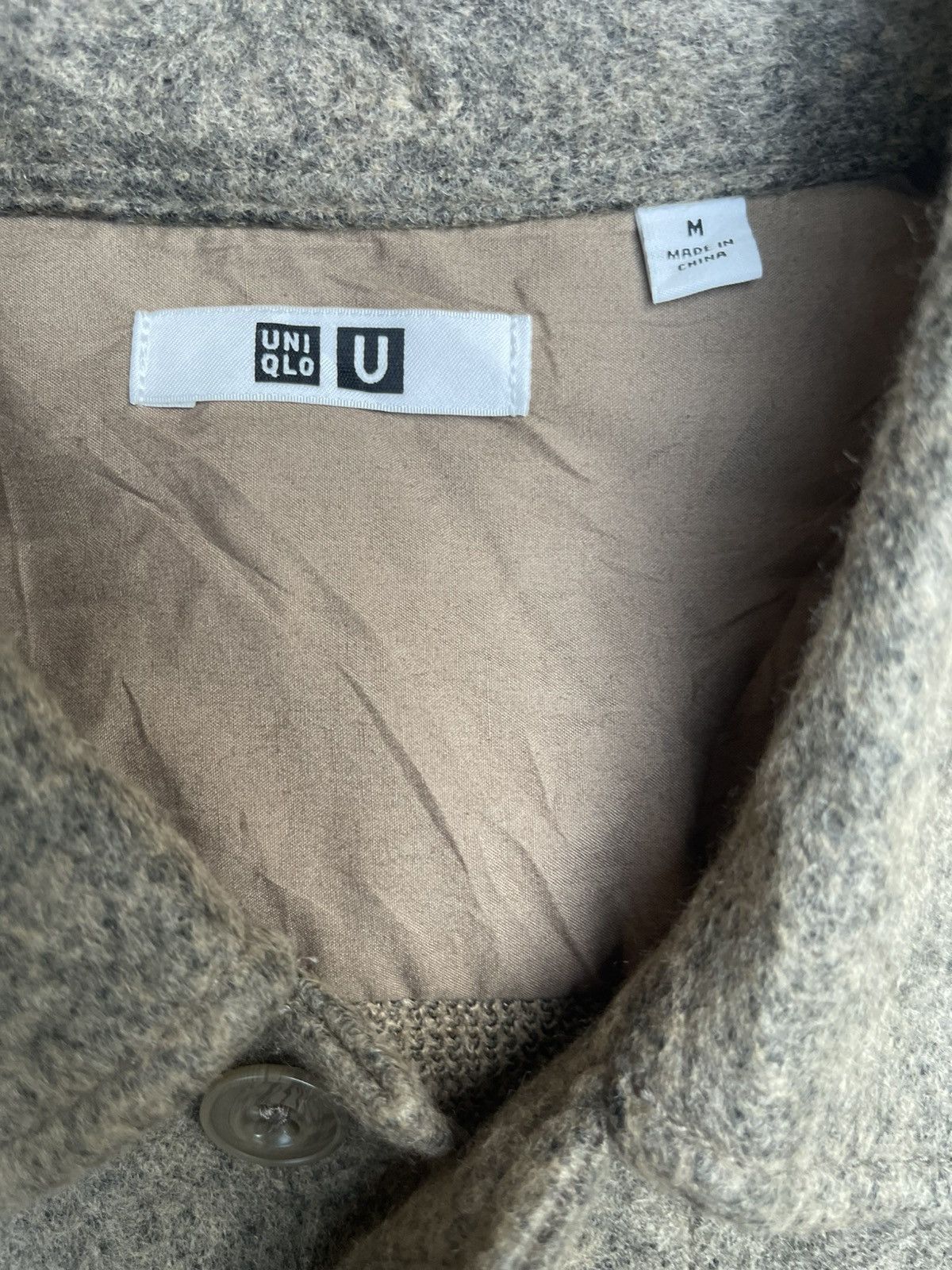 Uniqlo Uniqlo U Button-Up Wool Jacket - Christophe Lemaire Design Size US M / EU 48-50 / 2 - 3 Thumbnail
