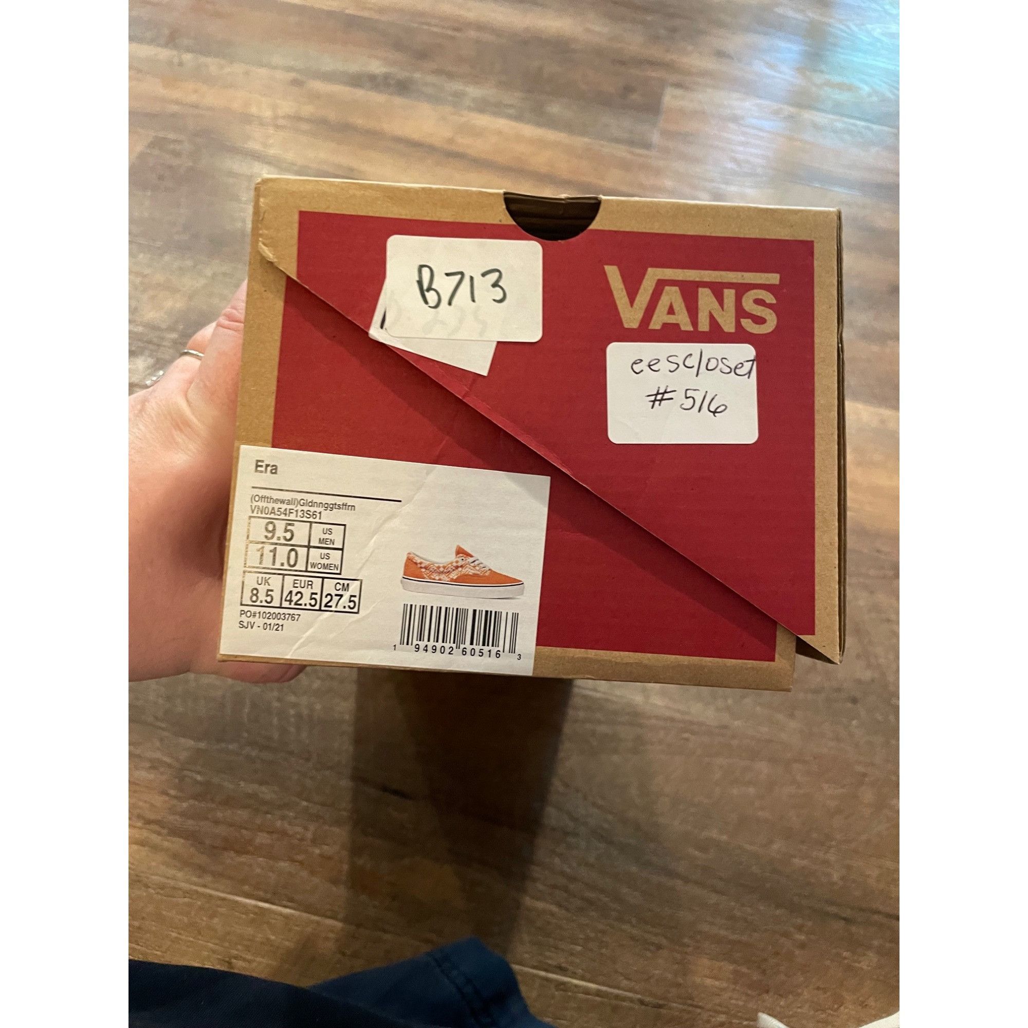 Vans Vans Era Off The Wall Golden Nugget VN0A54F13S61 Men’s 9.5 W Size US 9.5 / EU 42-43 - 2 Thumbnail