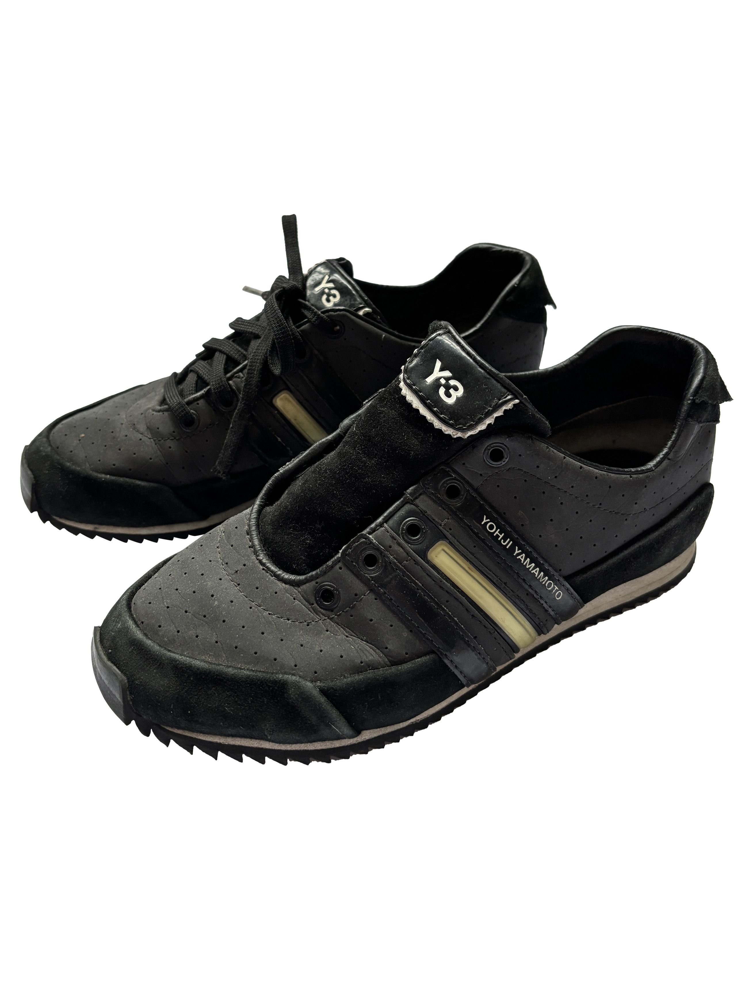 Adidas × Yohji Yamamoto ⚡️QUICK SALE⚡️Yohji Yamamoto Y3 x Adidas Low Top Sneakers Size US 4 / IT 34 - 1 Thumbnail