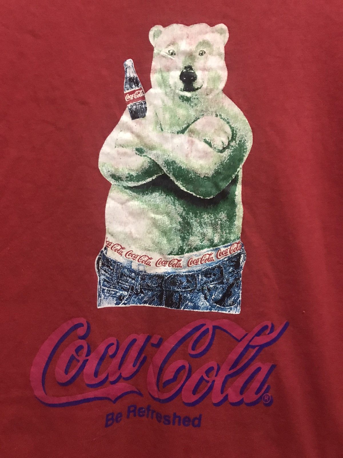 Coca Cola Coca - Cola Bear Tee Size L Size US L / EU 52-54 / 3 - 3 Thumbnail