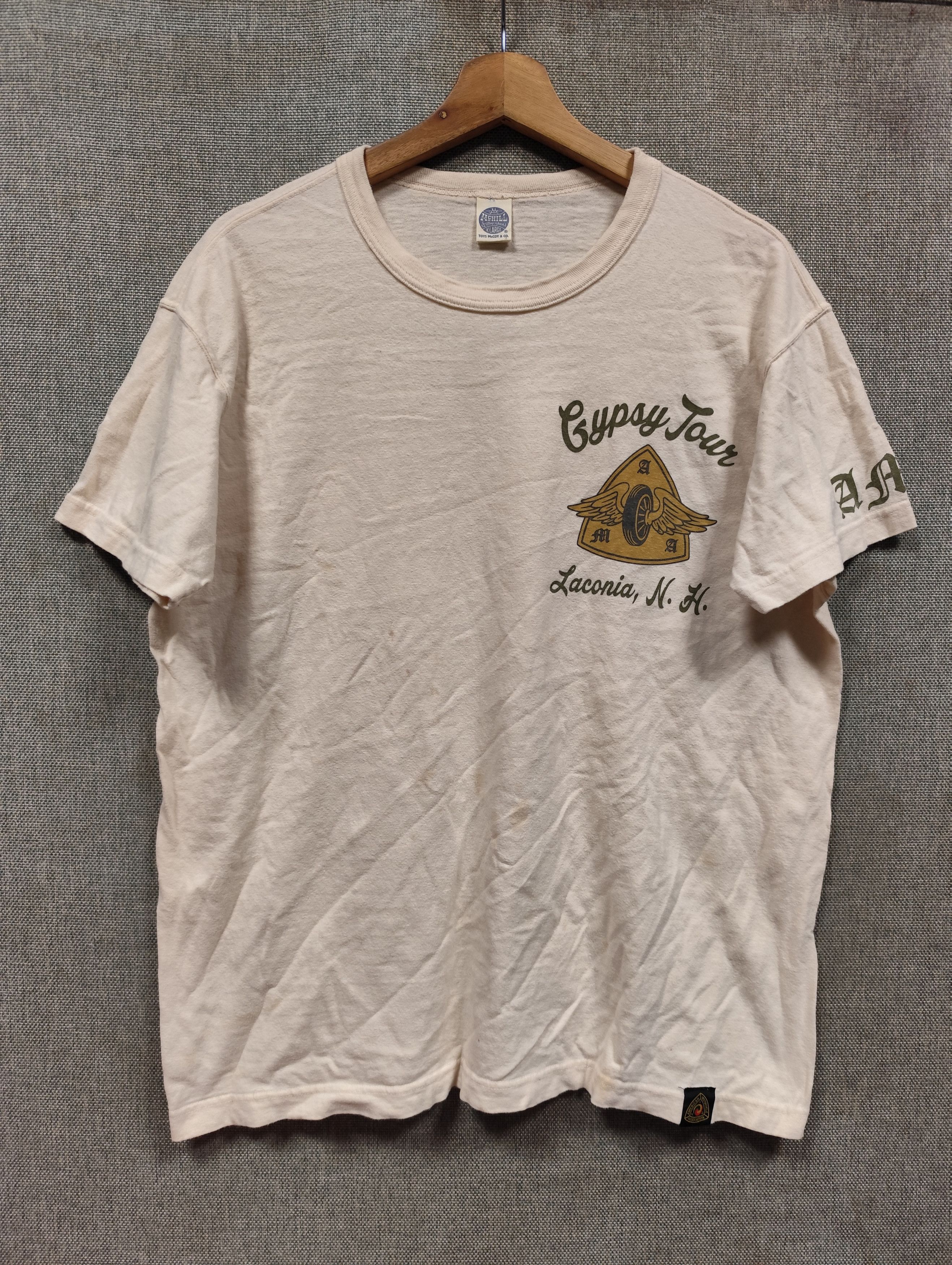 Japanese Brand × TOYS McCOY Toys Mccoys New England Motorcycle Tee Size US L / EU 52-54 / 3 - 2 Thumbnail