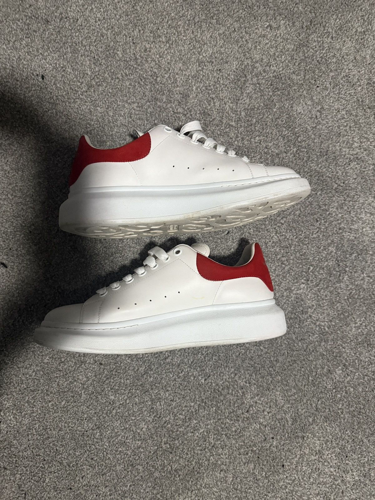 Alexander McQueen Alexander McQueen Oversized Sneaker 'White Lust Red' Size US 10 / EU 43 - 7 Thumbnail