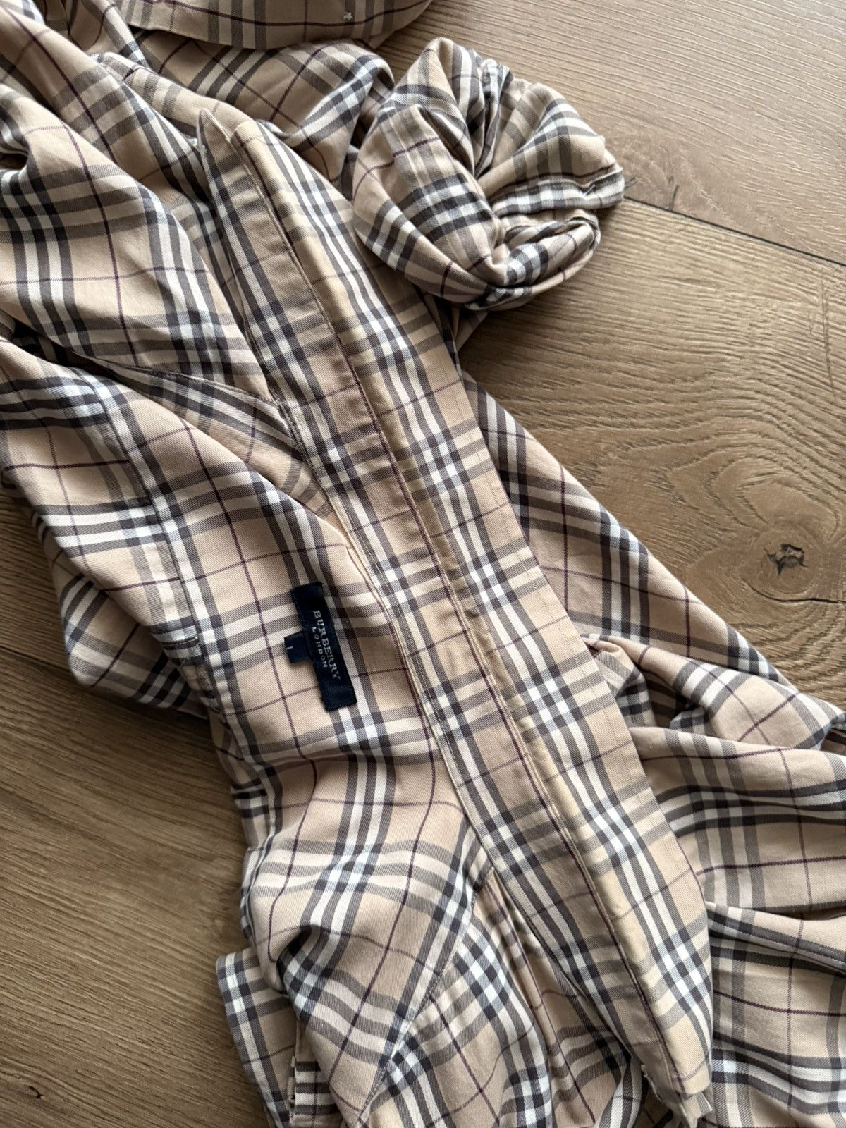 Burberry vintage burberry shirt Size US L / EU 52-54 / 3 - 6 Thumbnail
