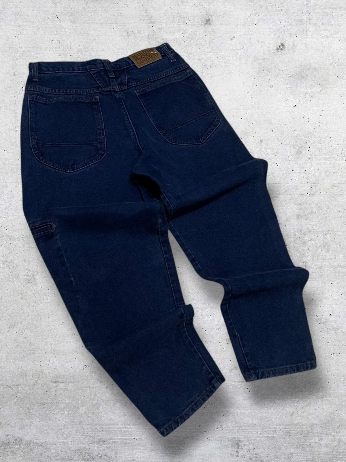 Marithe + Francois Girbaud VINTAGE MARITHE FRANCOIS GIRBAUD RARE CARPENTER BAGGY DENIM Size US 30 / EU 46 - 9 Thumbnail