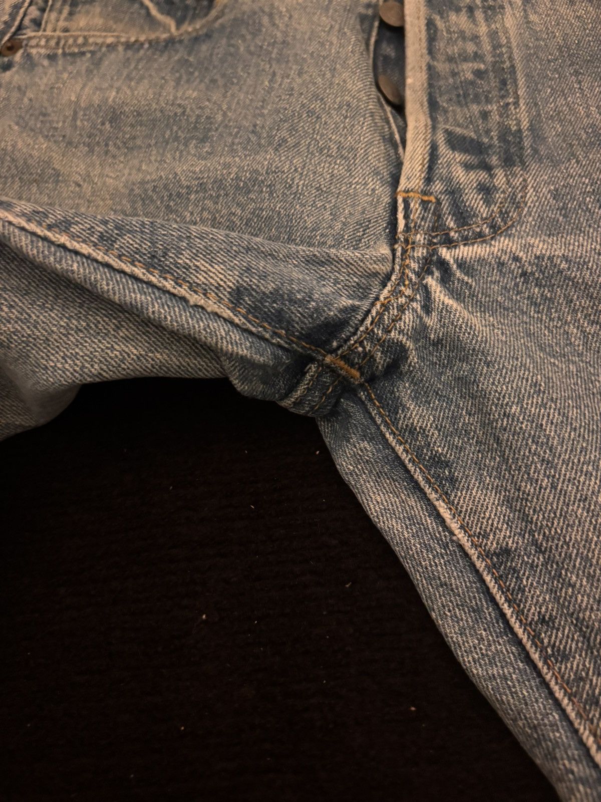 Levi's Vintage Levis selvedge Redline button 6 Size US 29 - 5 Thumbnail